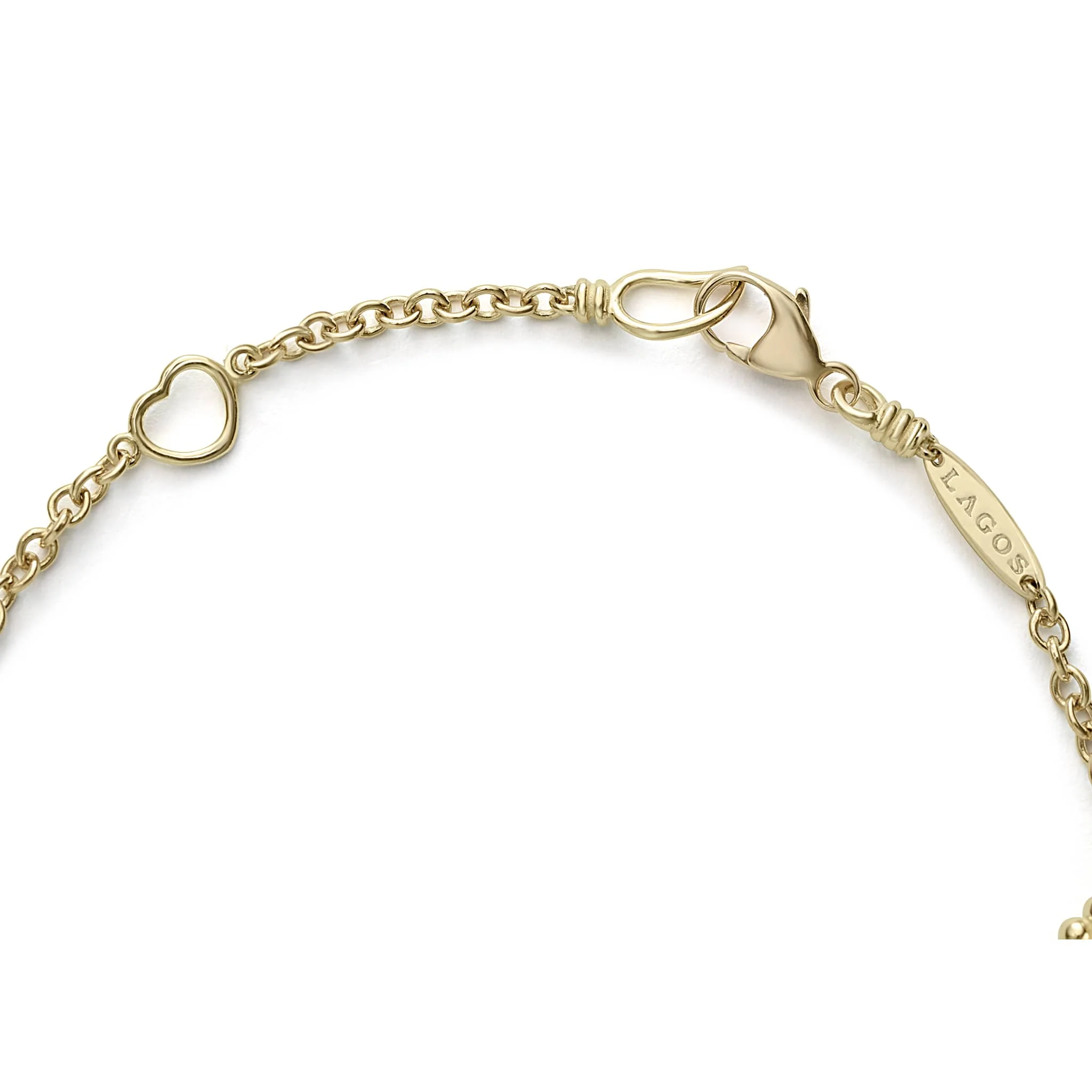 Covet Five Station Round Mother of Pearl Bracelet - Image 5