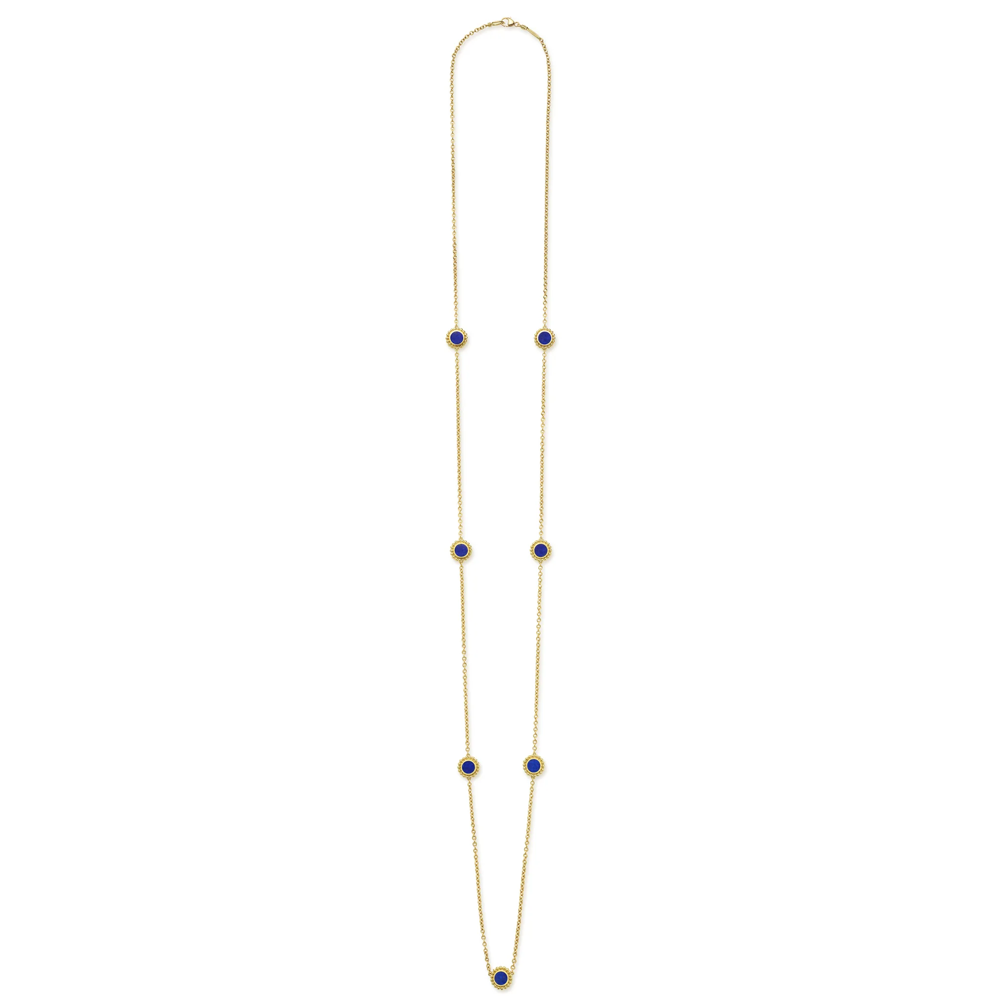 Covet Three Station Round Mother of Pearl Necklace - Image 2