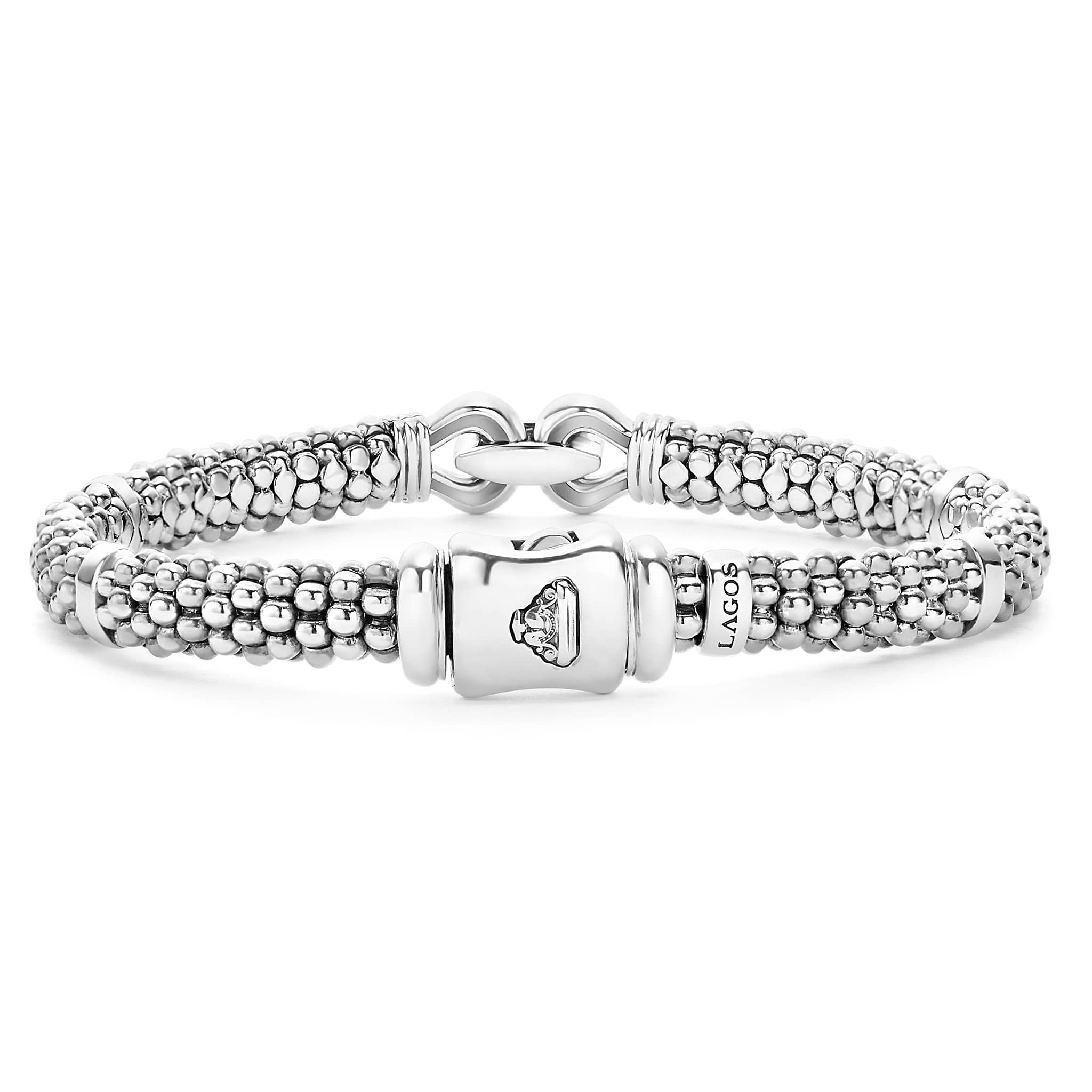 Derby Two-Tone Caviar Buckle Bracelet | 6mm - Image 5