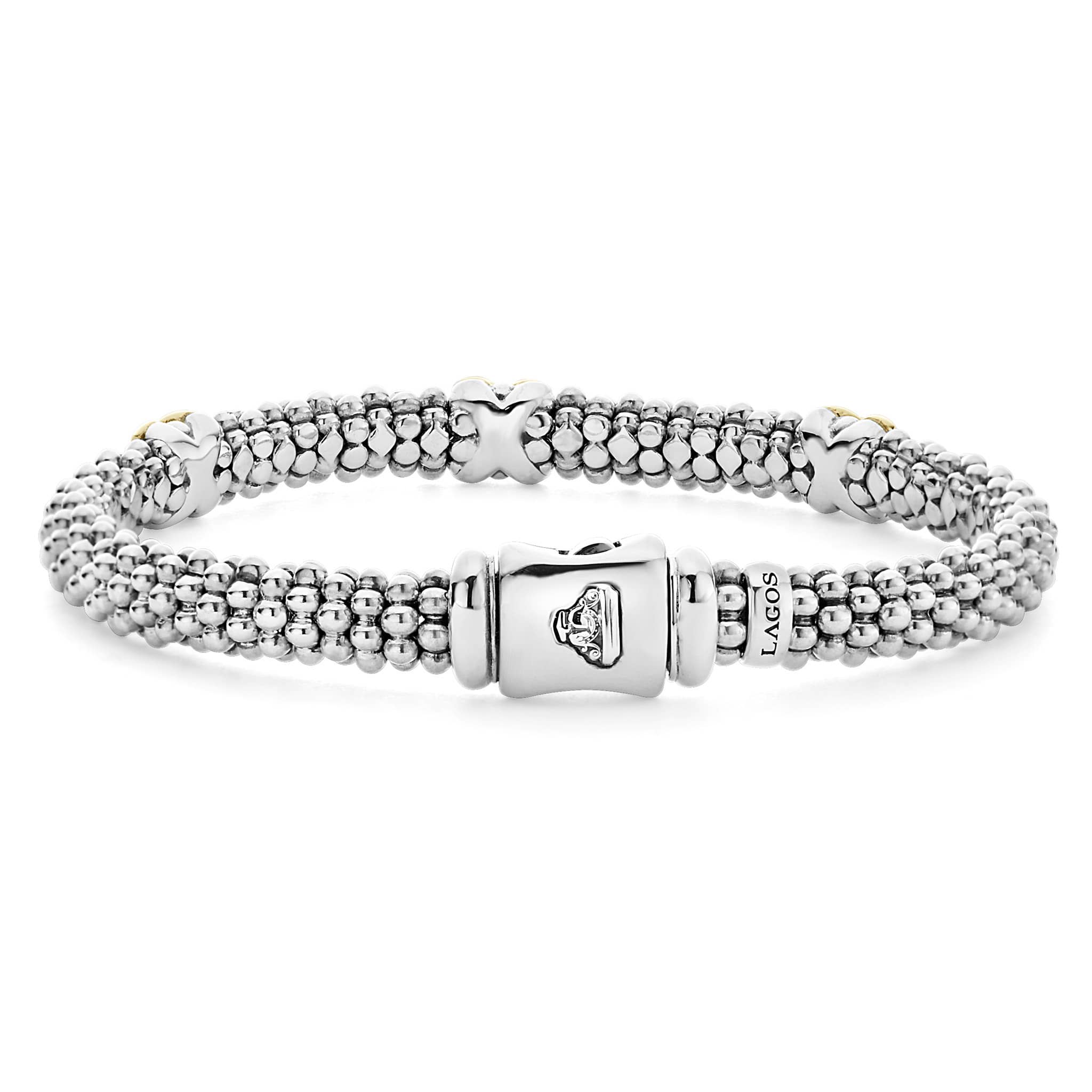 Embrace Three Station X Caviar Bracelet | 6mm - Image 4