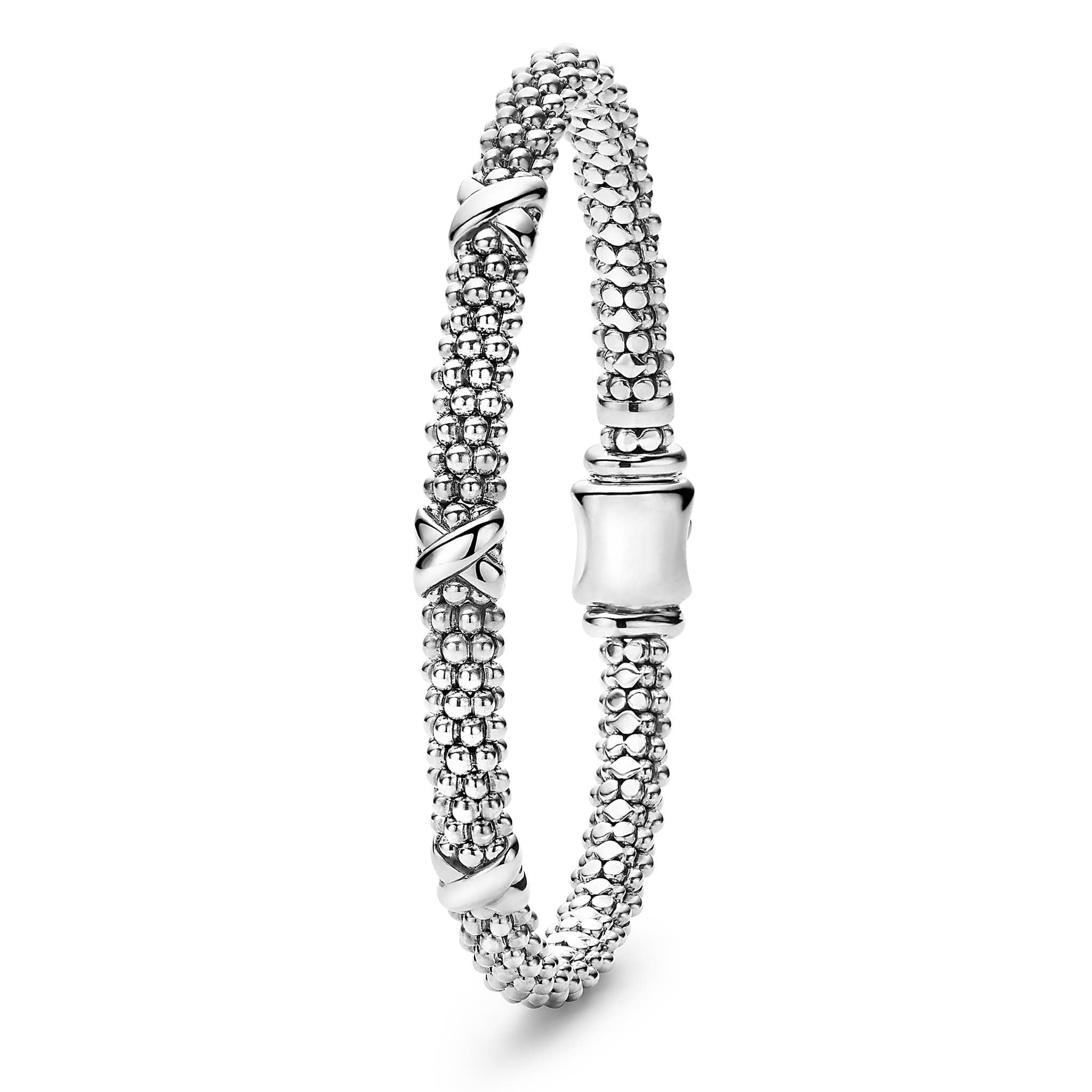 Embrace Three Station X Caviar Bracelet | 6mm - Image 3