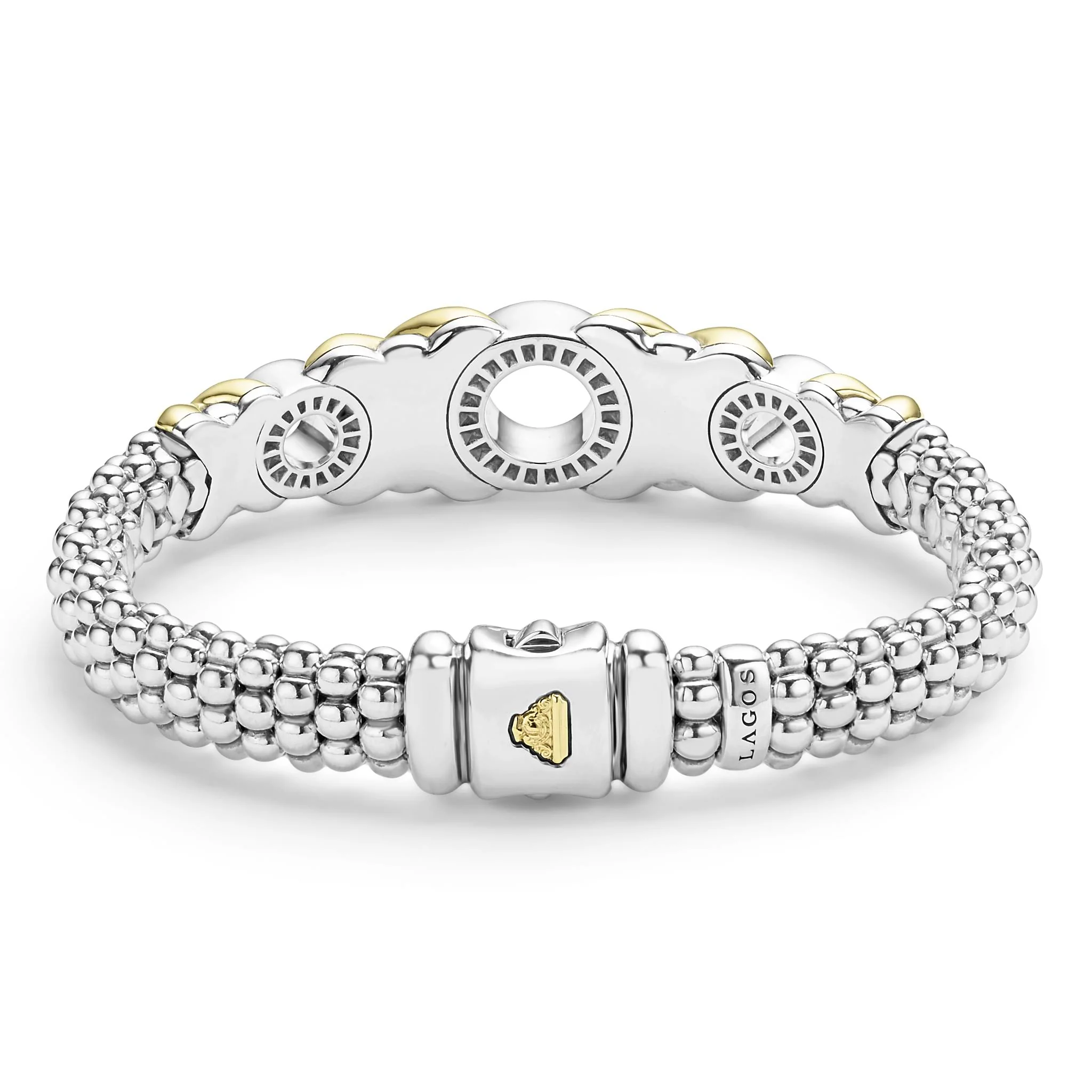 Embrace 18K Gold XO Diamond Bracelet - Image 3
