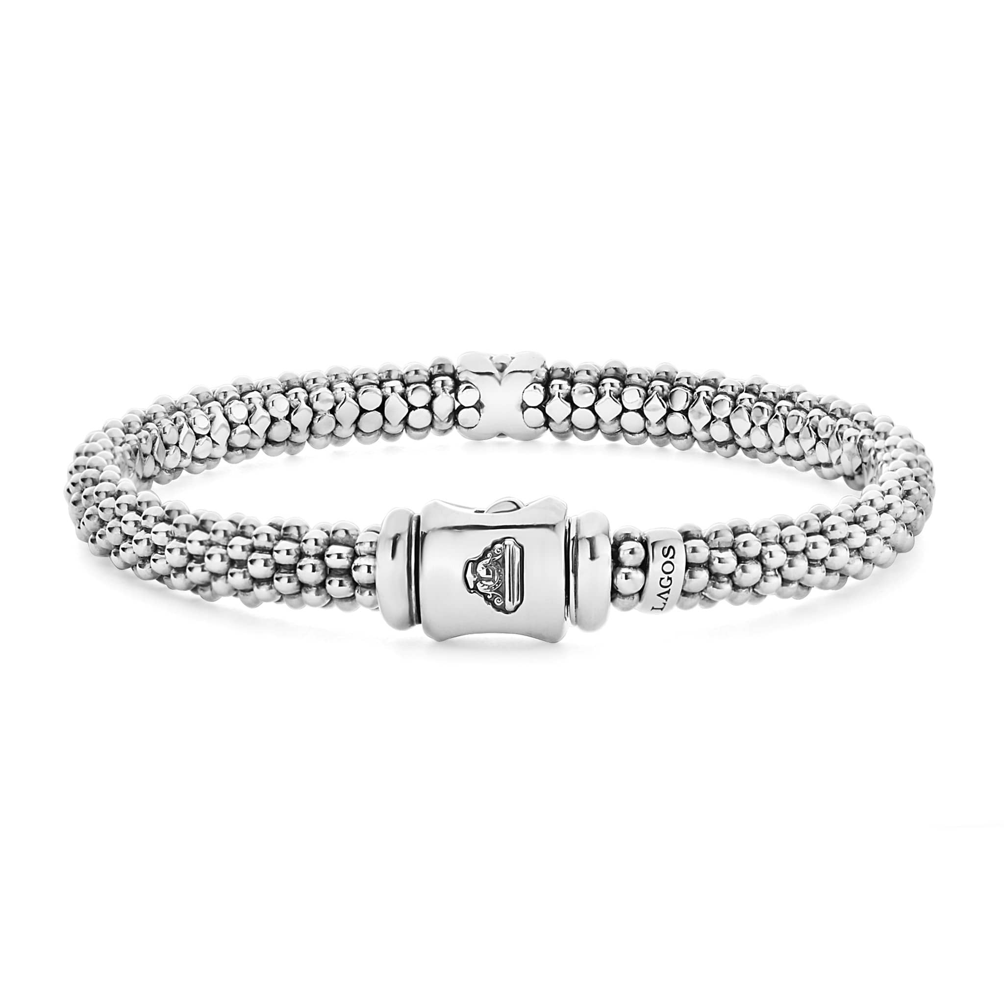 Embrace Single Station X Silver Diamond Bracelet | 6mm - Image 4