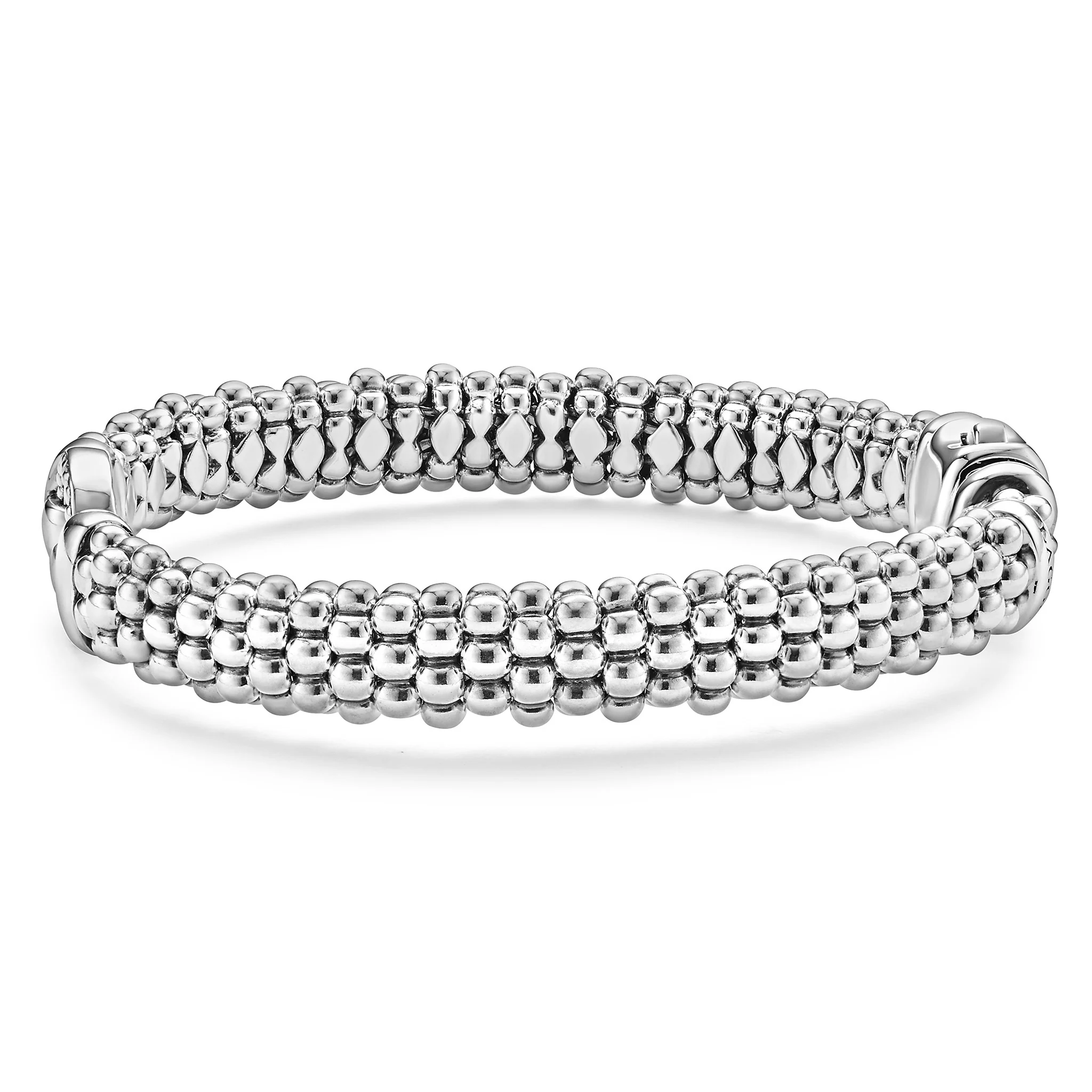 Enso Circle Caviar Bracelet | 9mm - Image 4