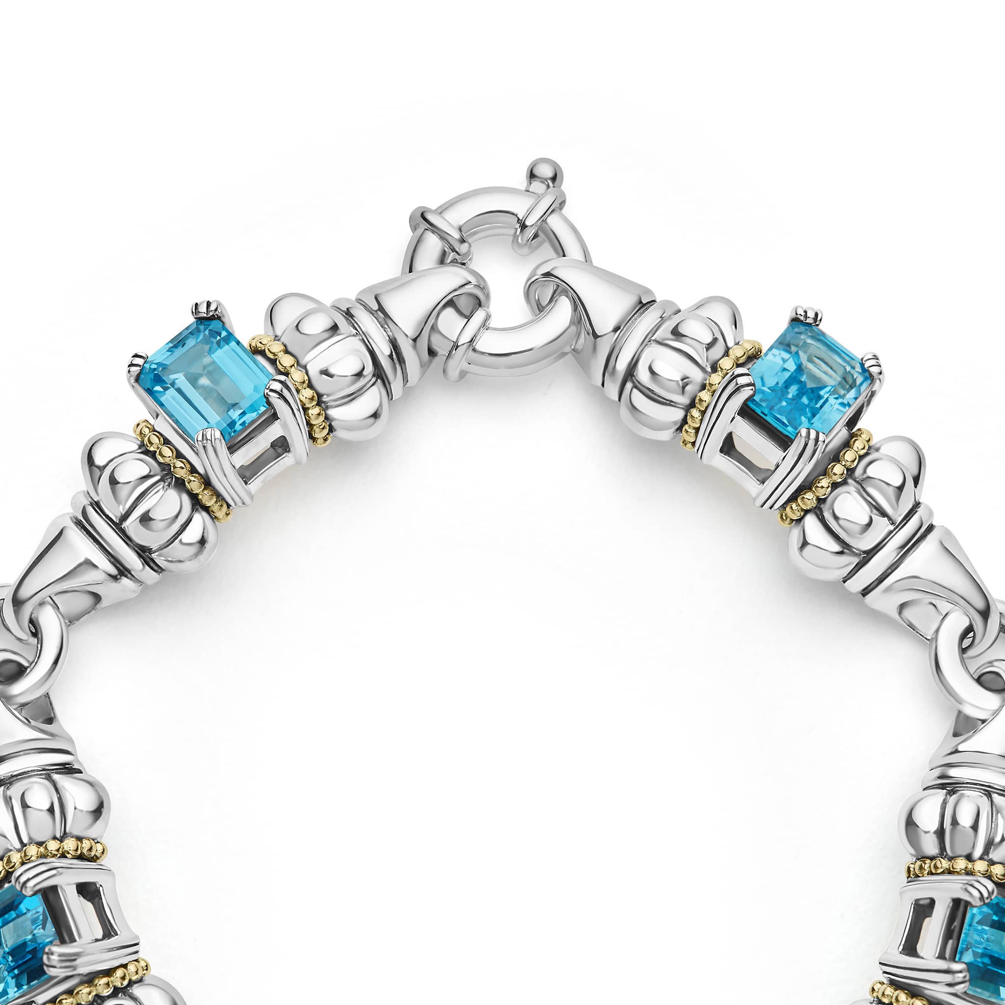 Glacier Classic Swiss Blue Topaz Bracelet - Image 3