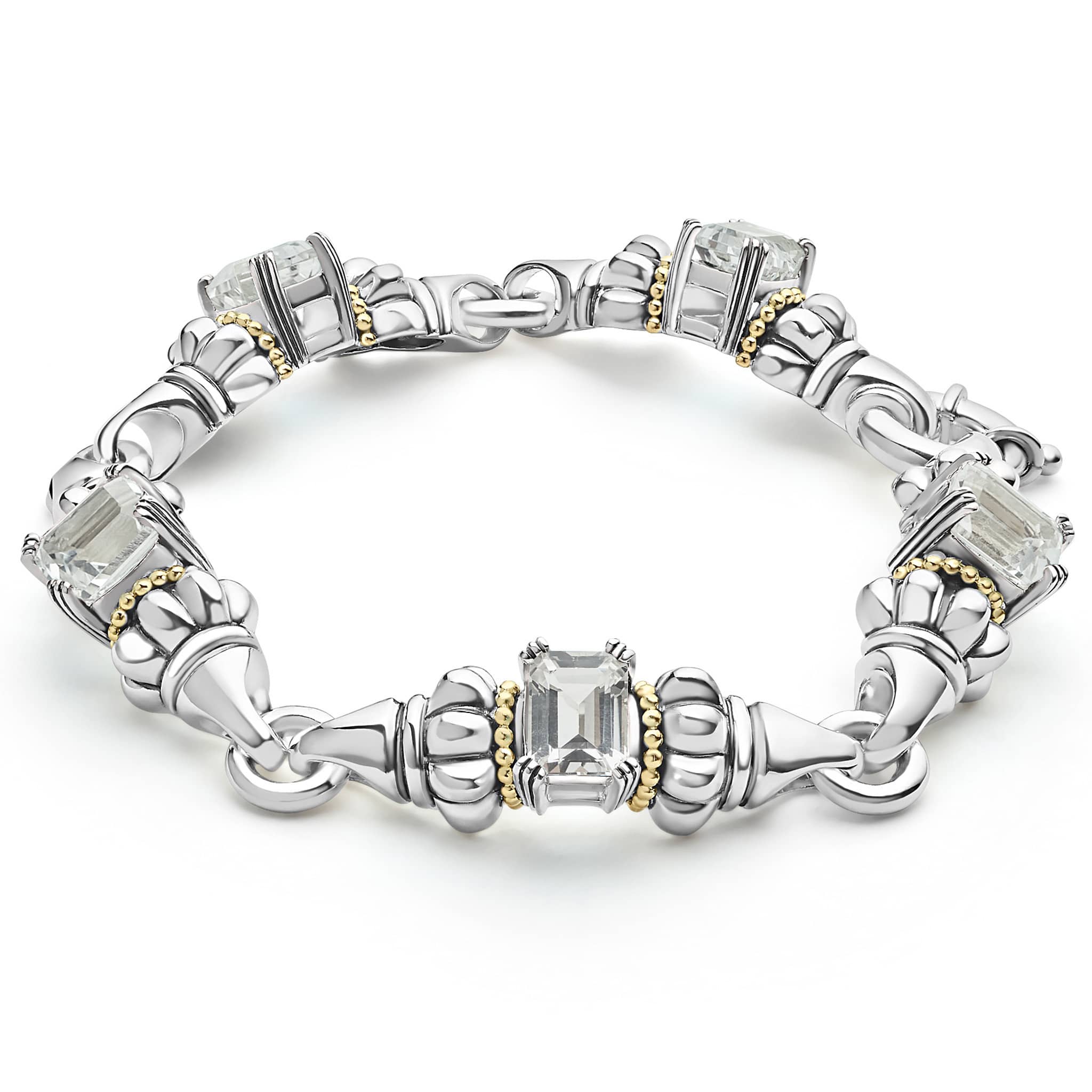 Glacier Classic White Topaz Bracelet - Image 4