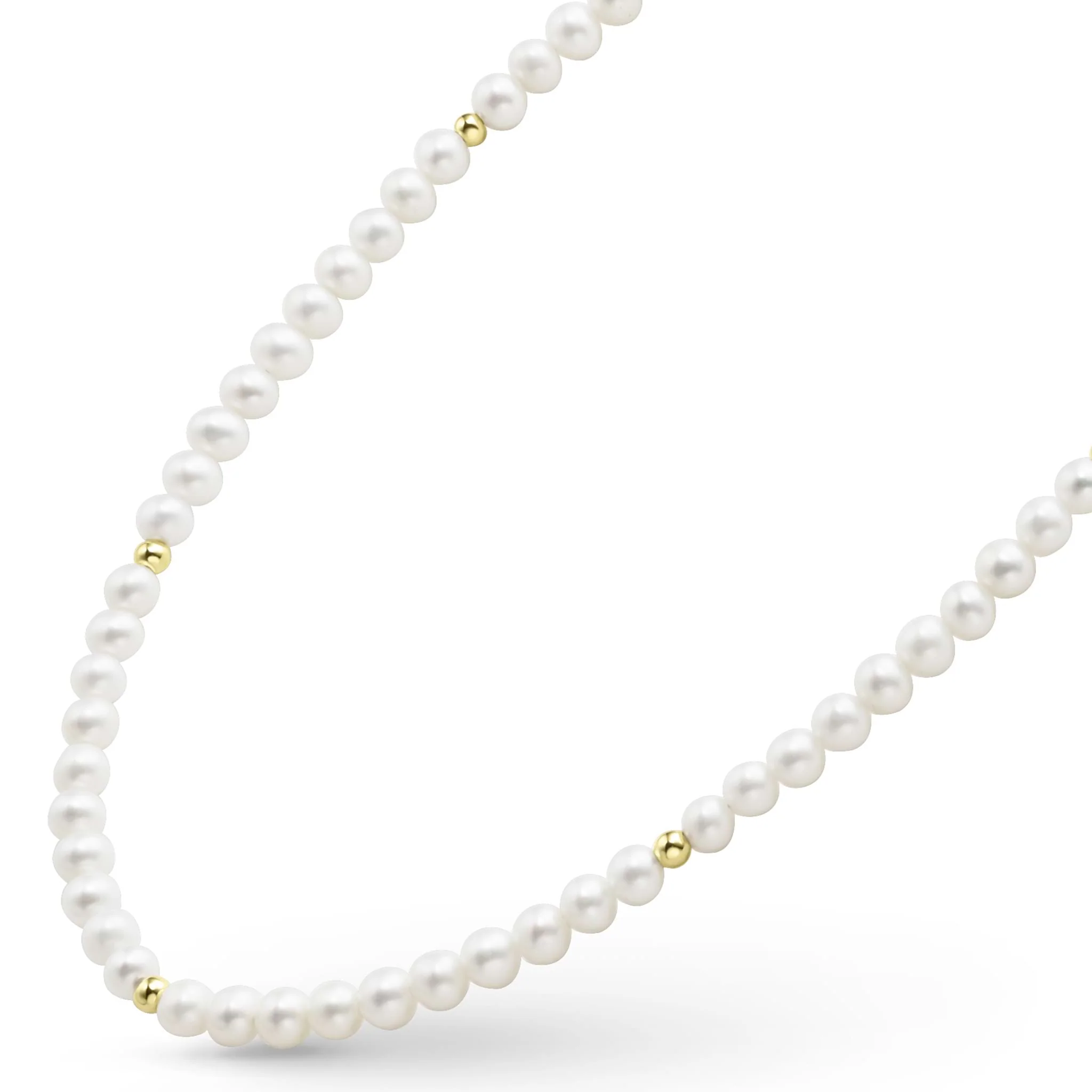 Kinder Childs First Gold Station Pearl Necklace - Image 4