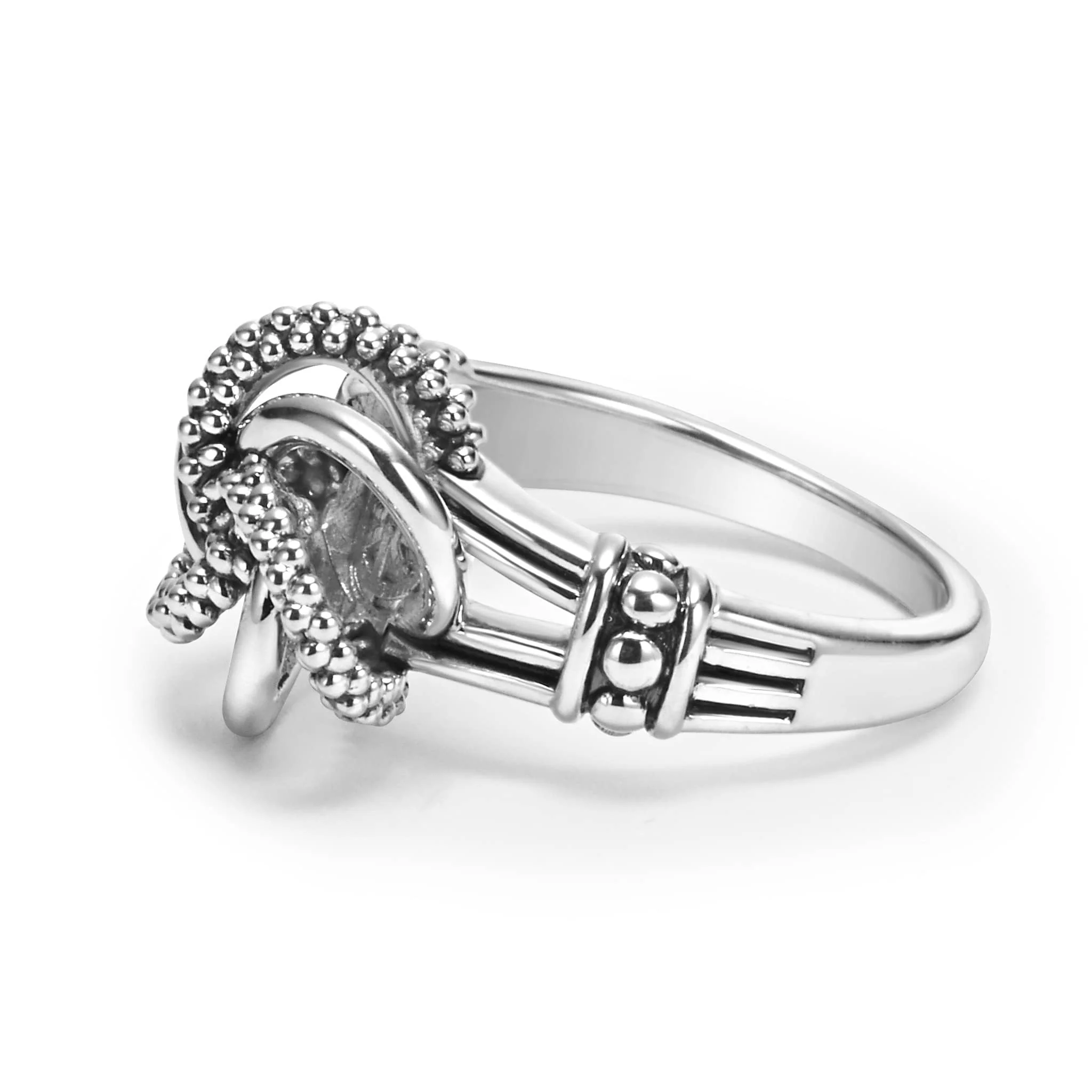 Love Knot Silver Love Knot Ring - Image 5