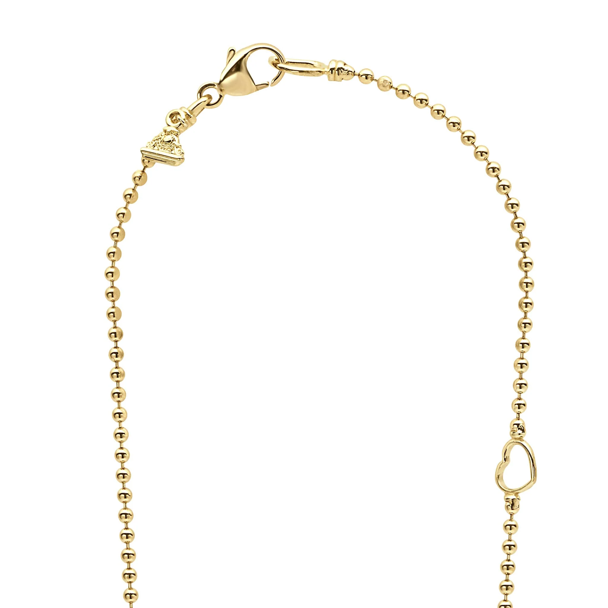 Love Knot 18K Gold Love Knot Diamond Pendant Necklace - Image 4
