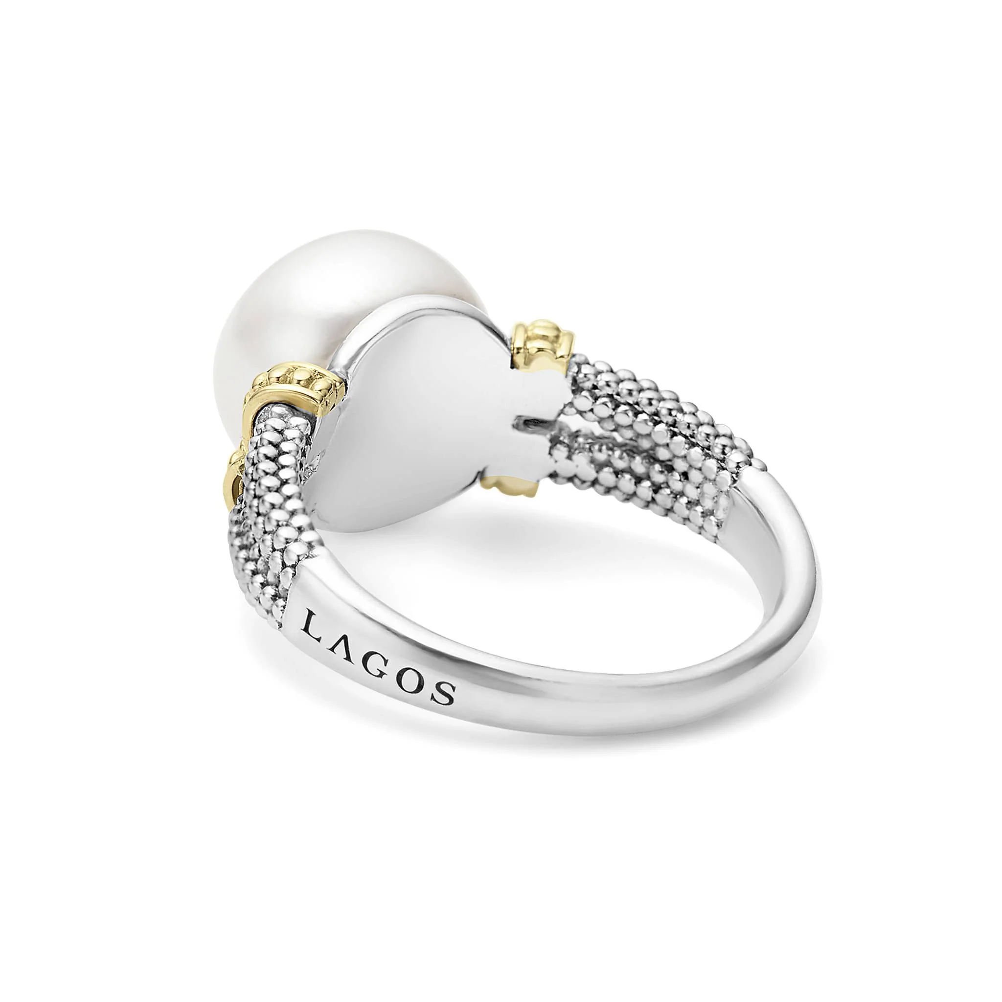 Luna Caviar Pearl Statement Ring - Image 5