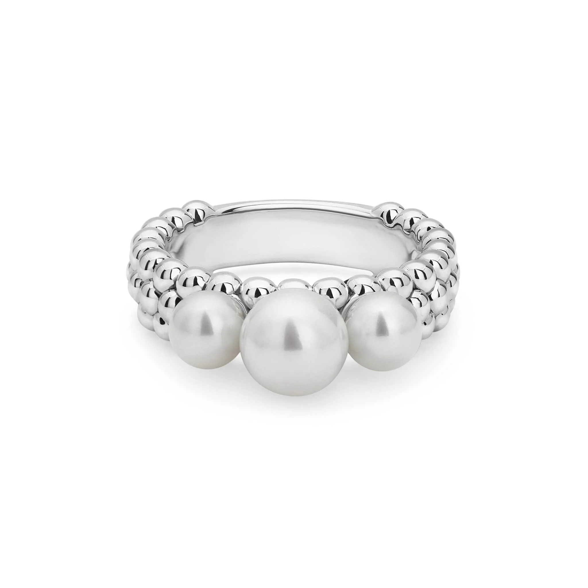 Luna Caviar Pearl Ring - Image 3
