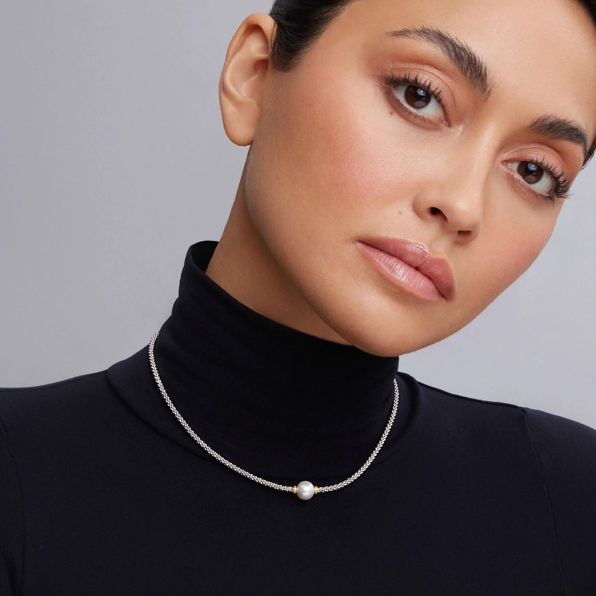 Luna Caviar Pearl Necklace - Image 2