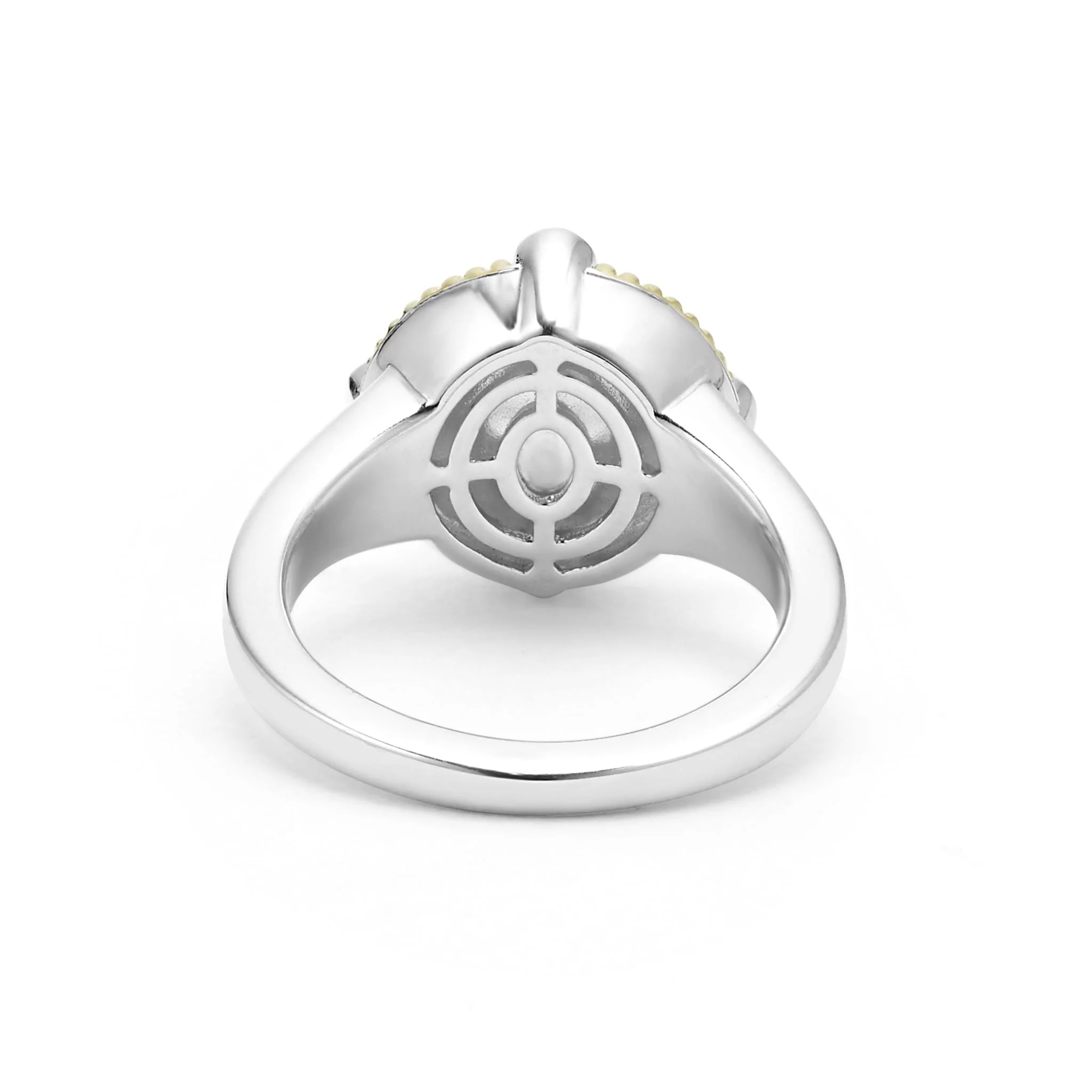 Luna Tahitian Black Pearl Diamond Ring - Image 4