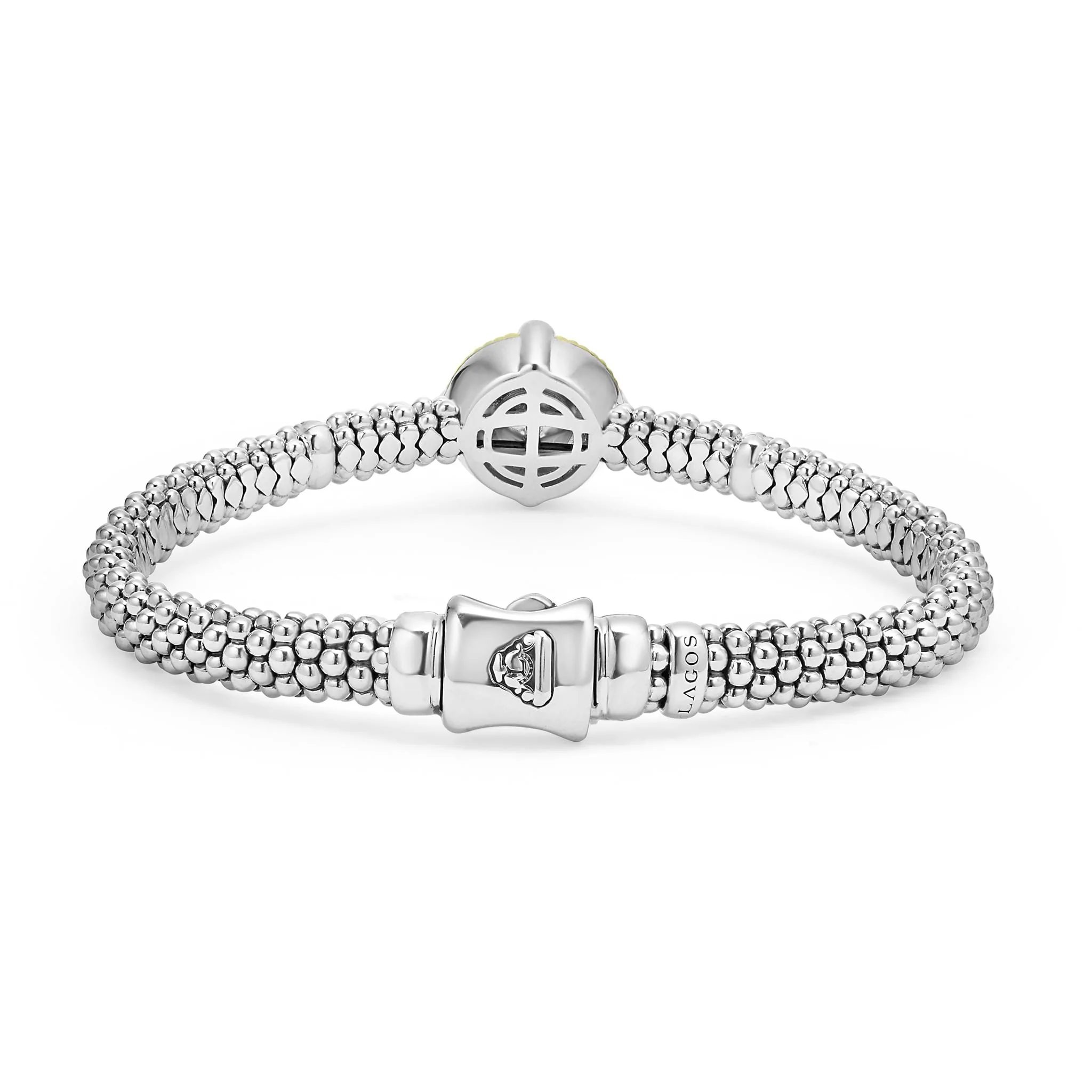 Luna Tahitian Black Pearl Diamond Caviar Bracelet | 6mm - Image 5