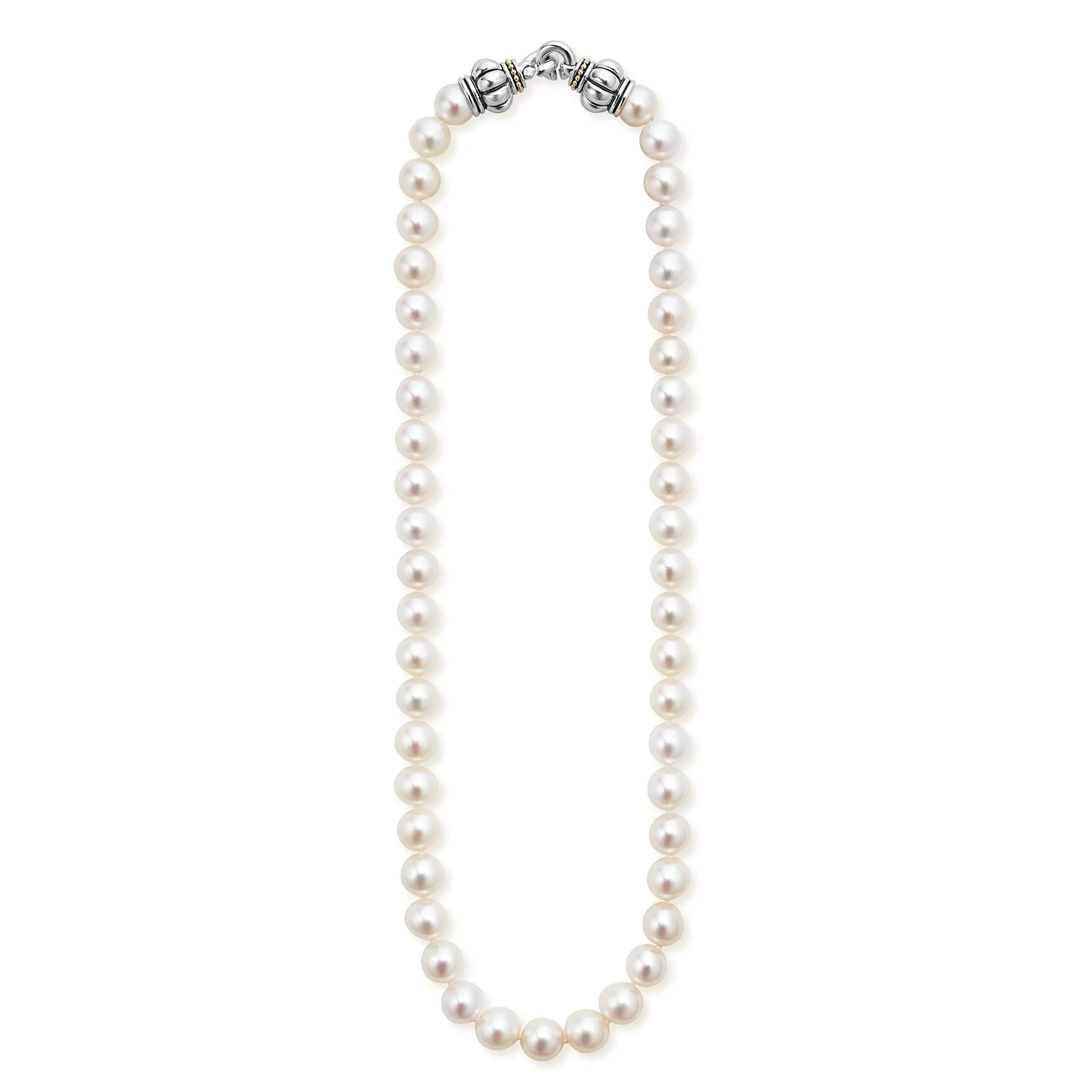 Luna Large Pearl Necklace - Image 3