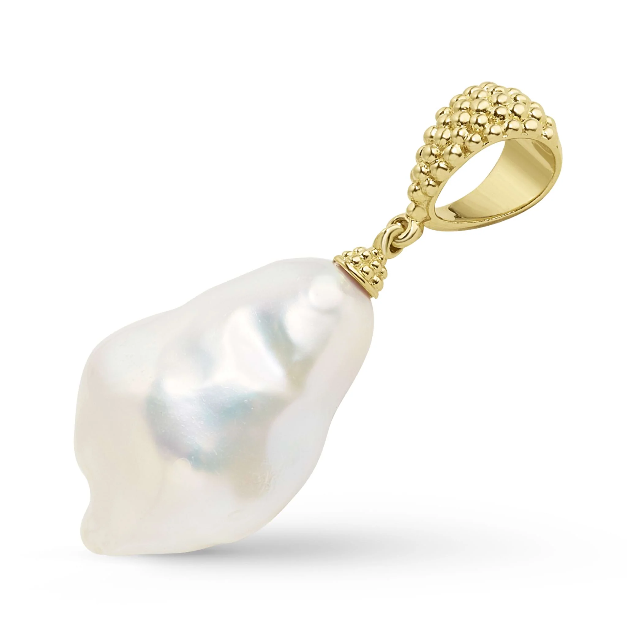 Luna Baroque Pearl Pendant - Image 3