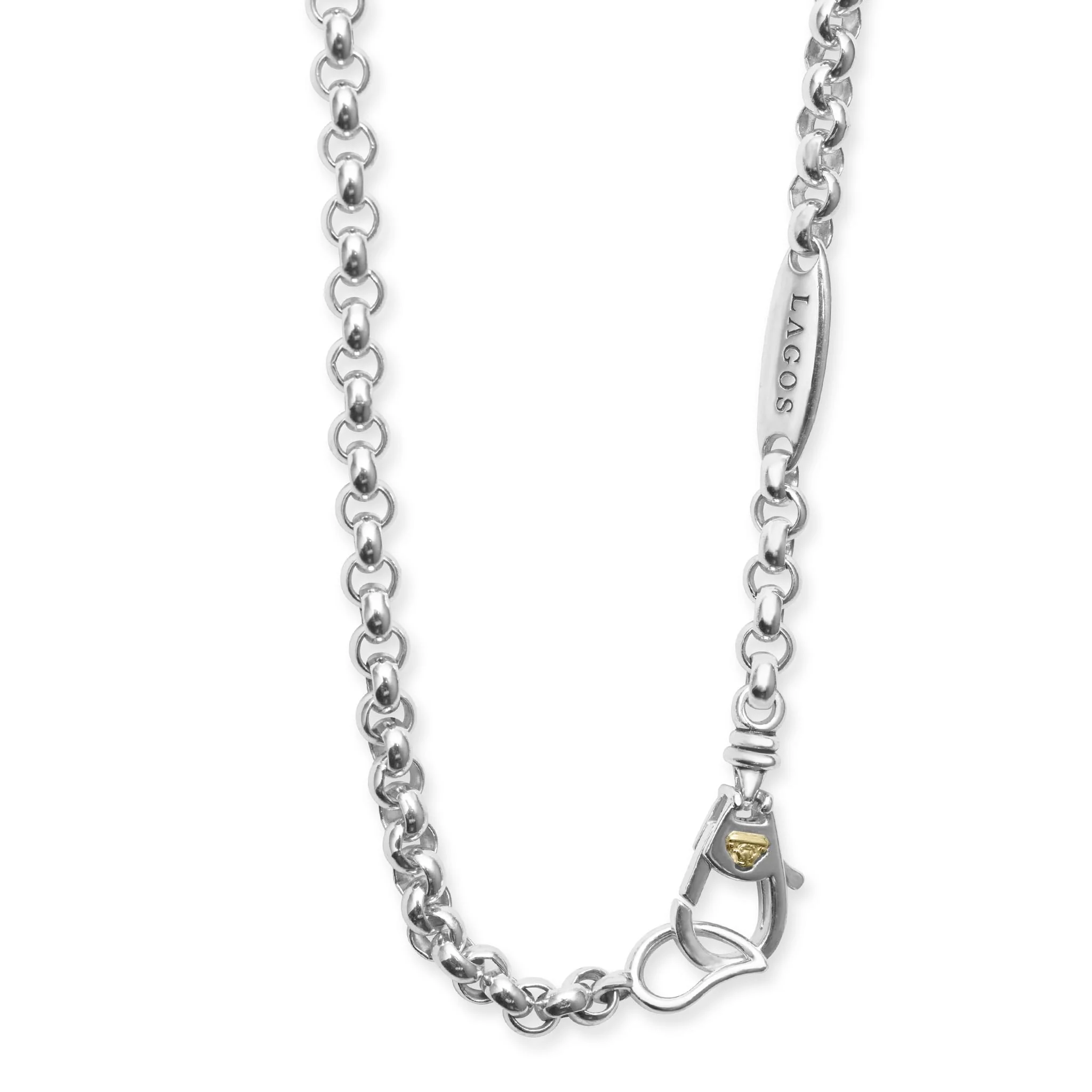 Newport Four Station Two-Tone Knot Necklace - Image 5