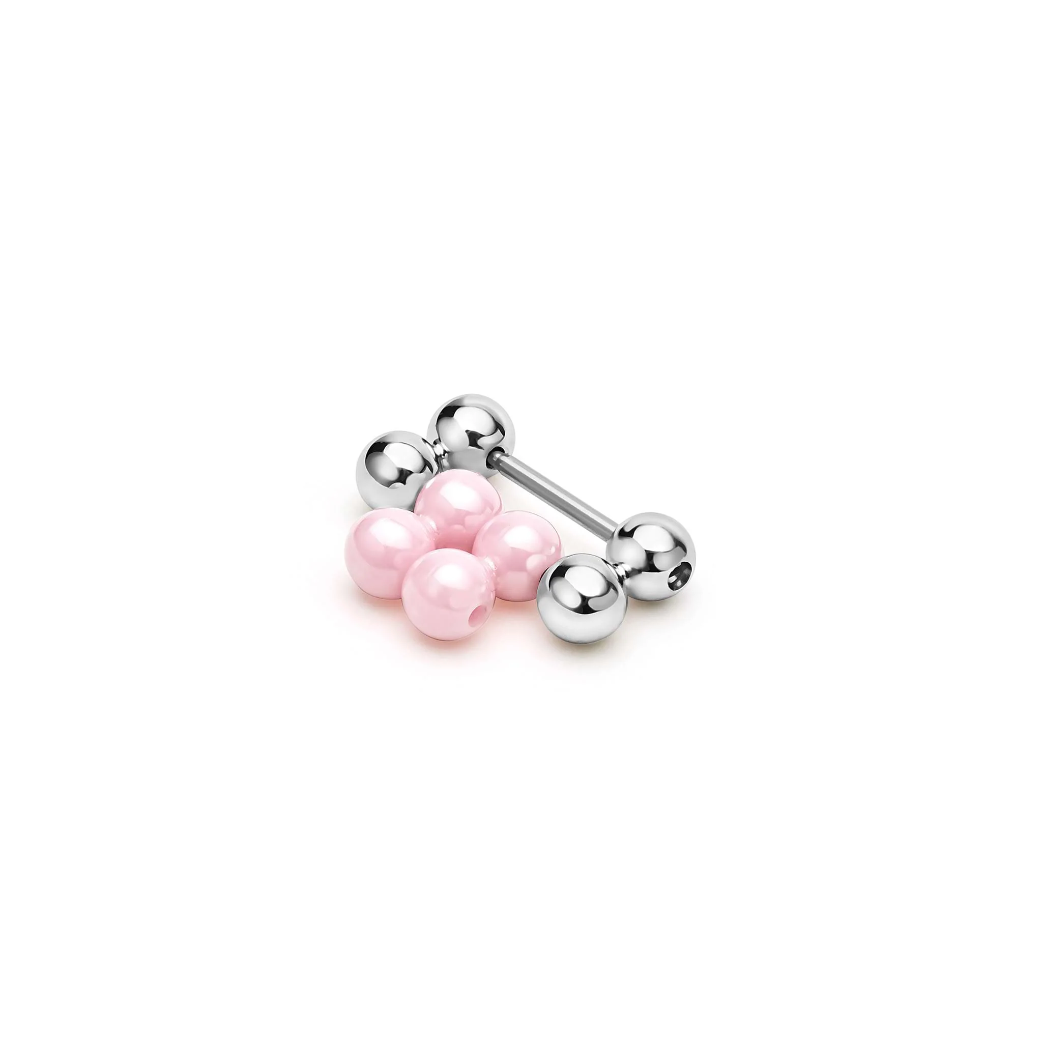 Pink Ceramic Infinite Watch Bracelet Link - Image 2