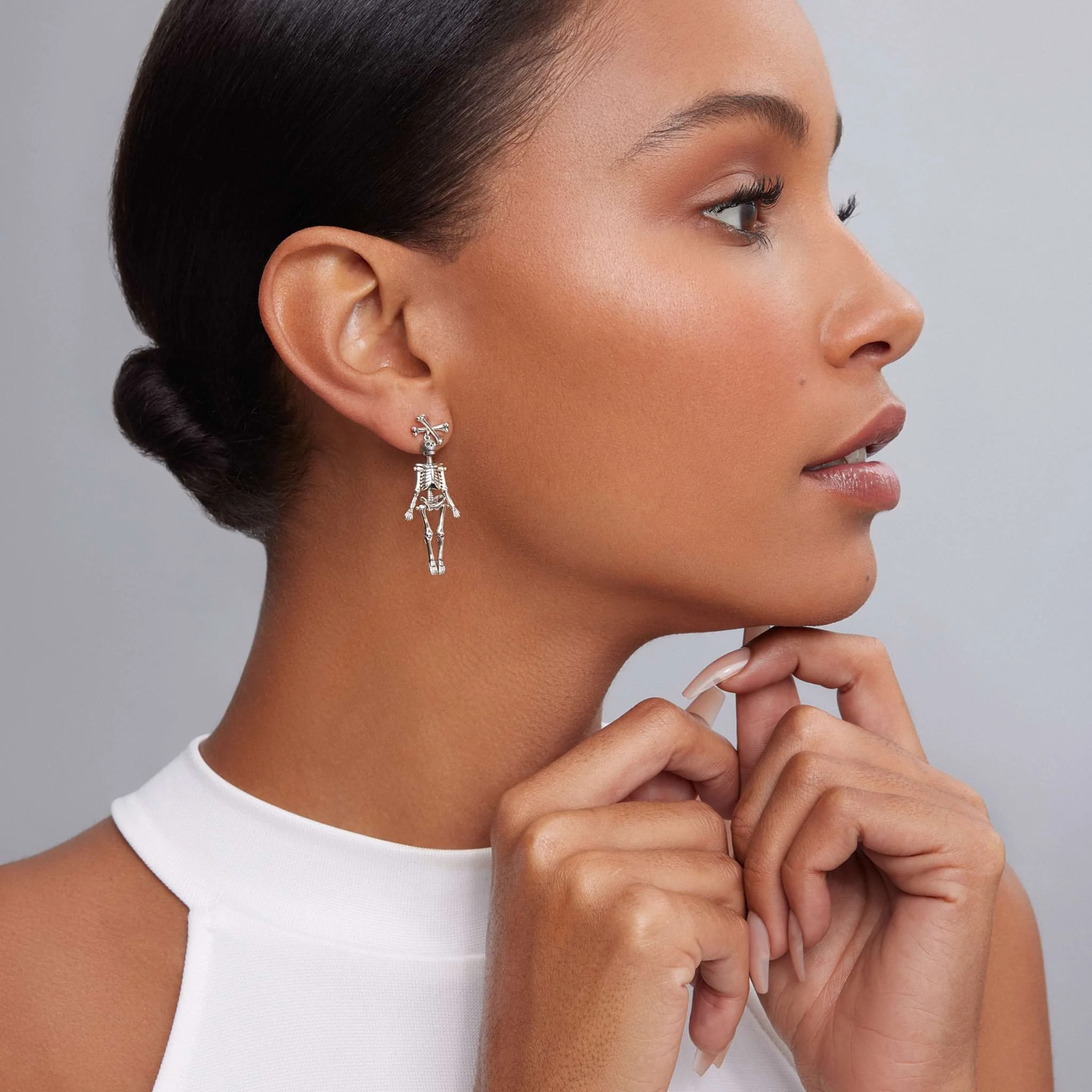 Rare Wonders Skeleton Drop Earrings - Image 2