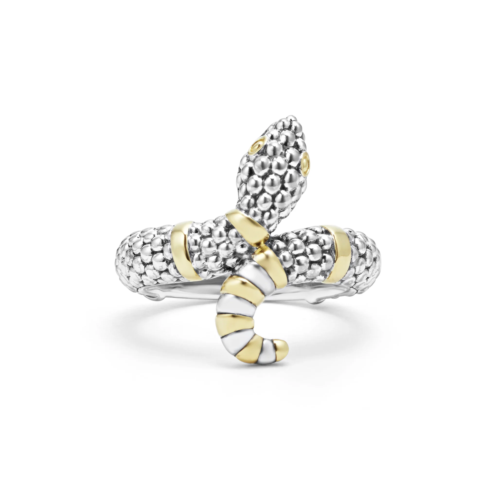 Rare Wonders Two-Tone Snake Ring - Image 5