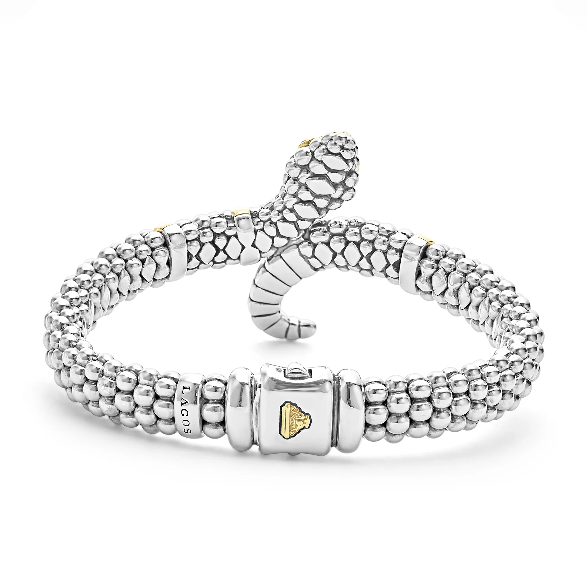 Rare Wonders Two-Tone Snake Rope Bracelet - Image 4