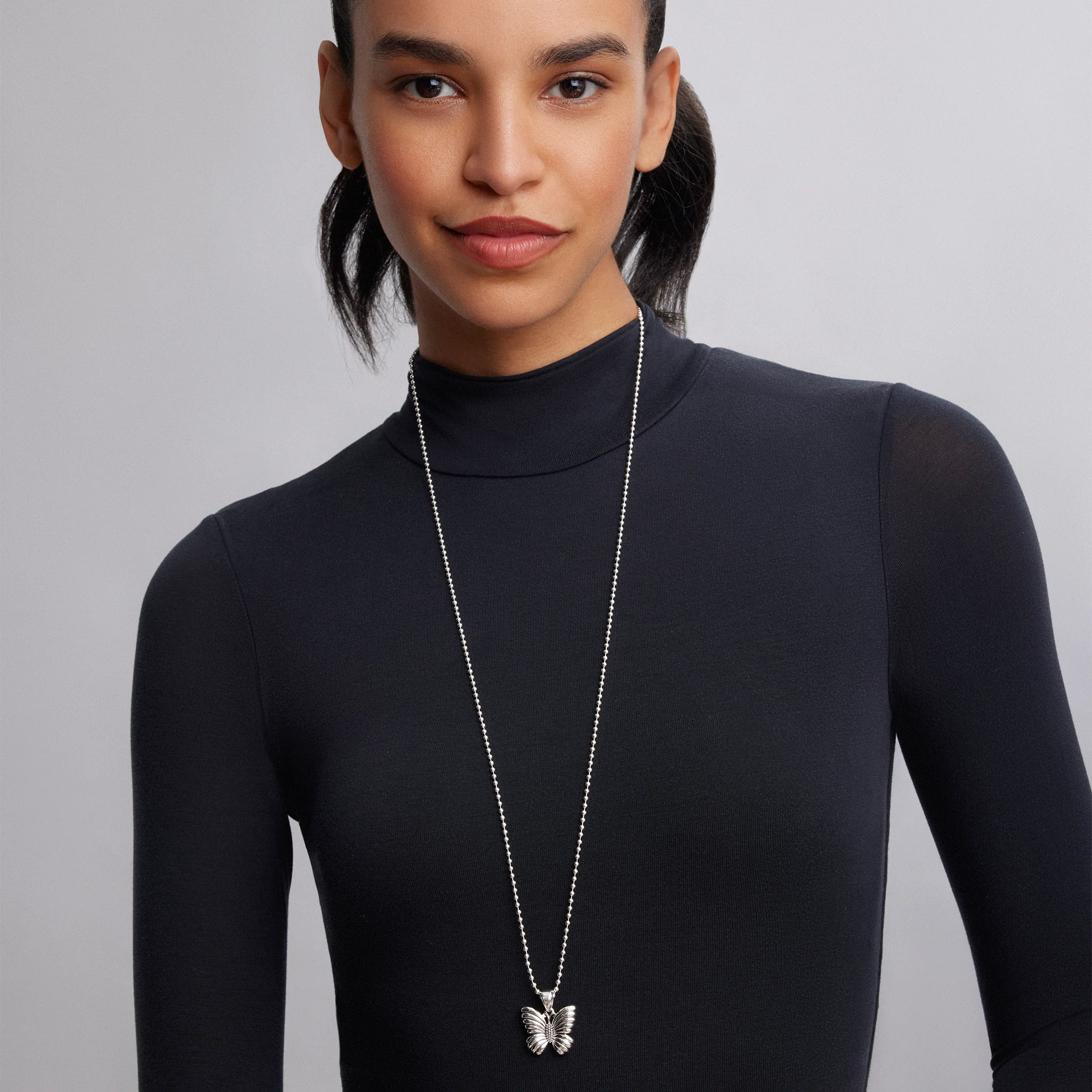 Rare Wonders Butterfly Pendant Necklace - Image 2