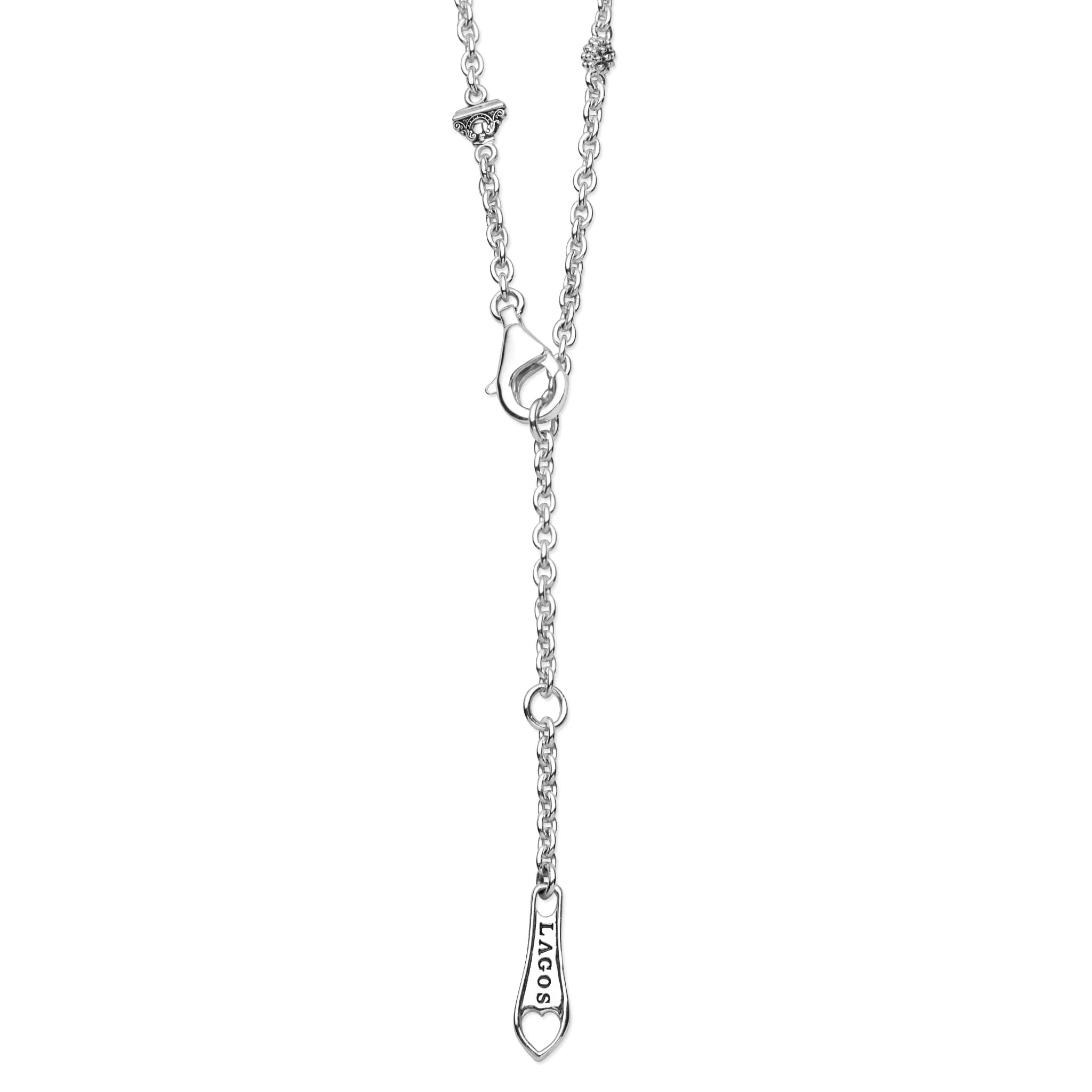 Rare Wonders Sterling Silver Moon & Star Pendant Necklace - Image 4
