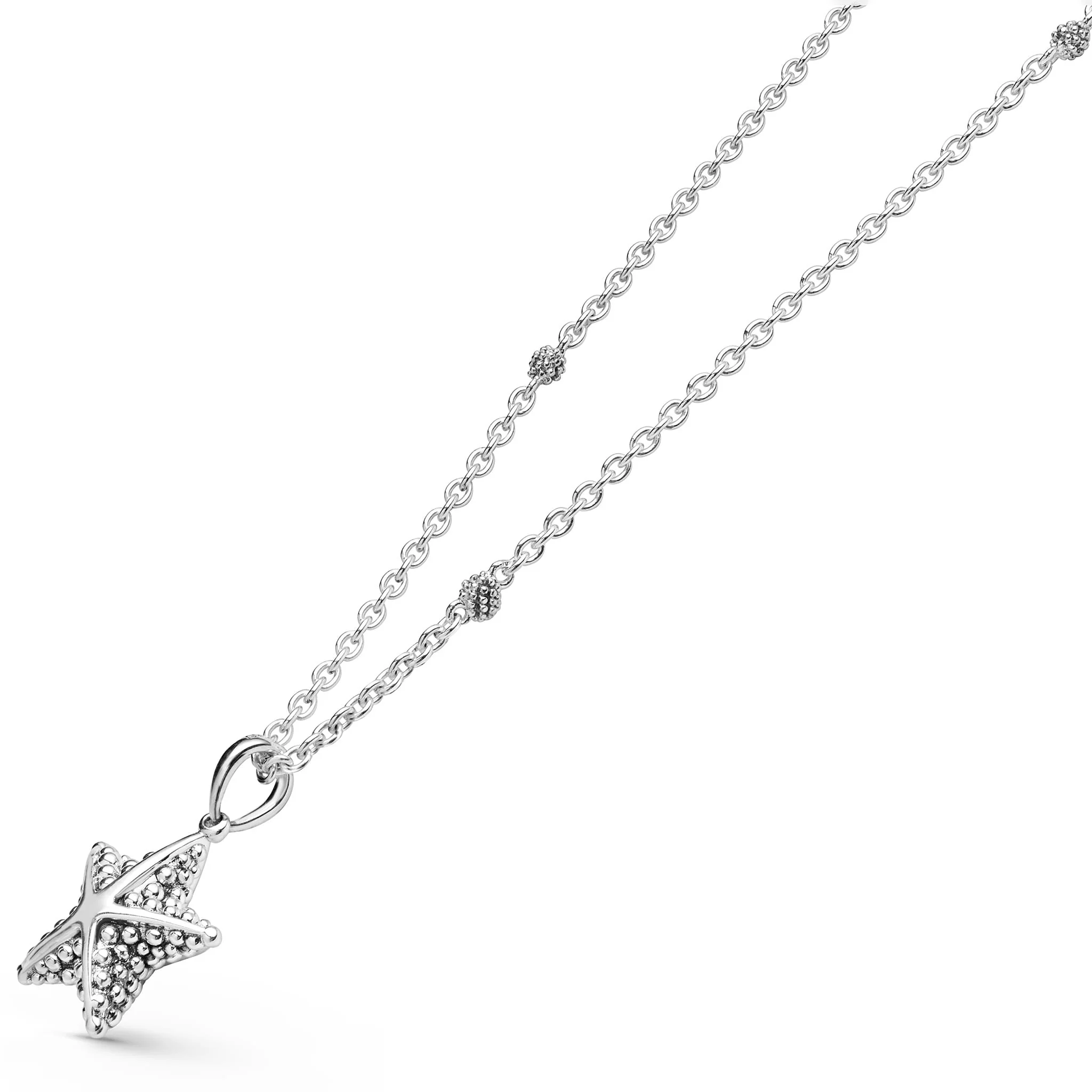 Rare Wonders Sterling Silver Mini Starfish Pendant Necklace - Image 3