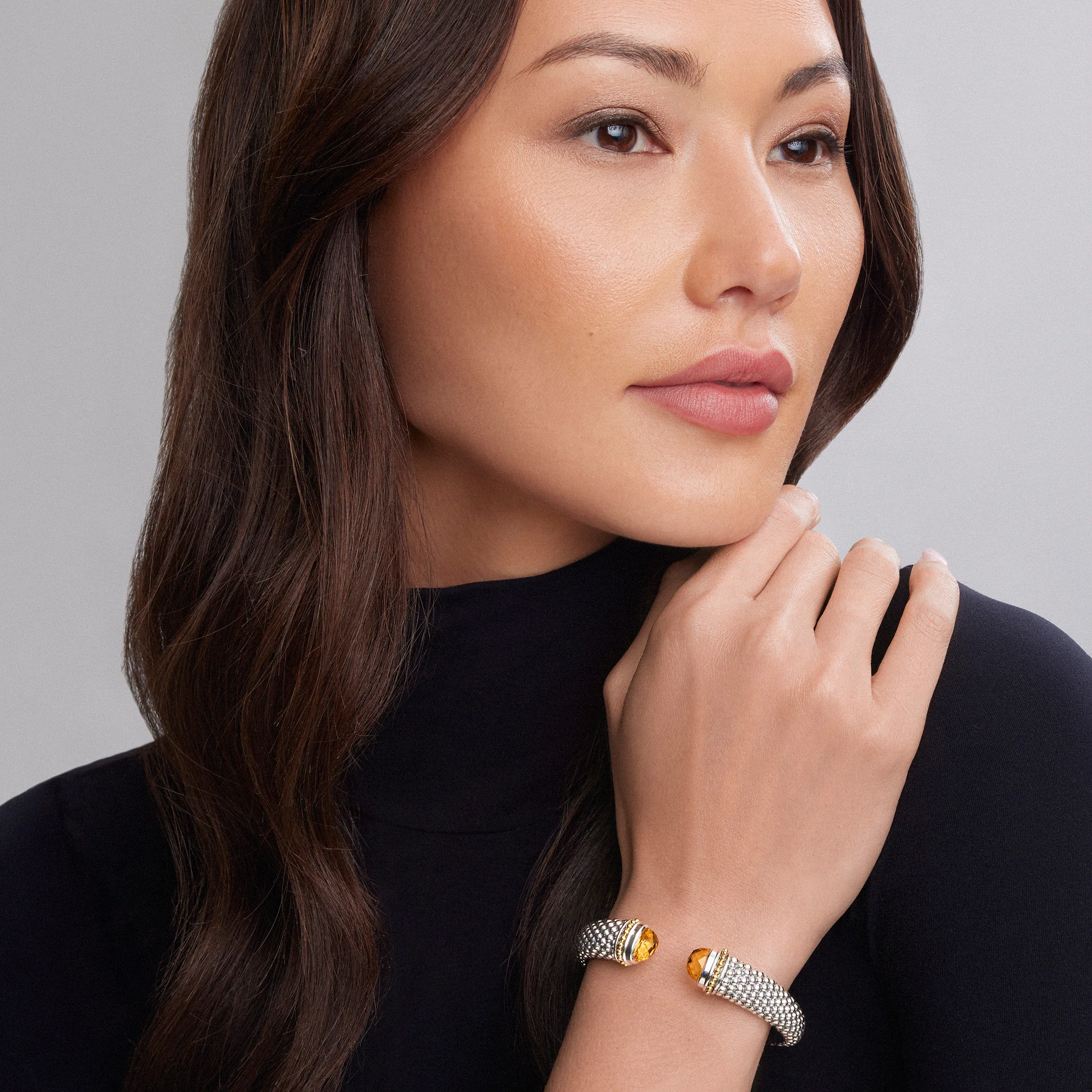 Rittenhouse Citrine Cuff Bracelet | 12mm - Image 2
