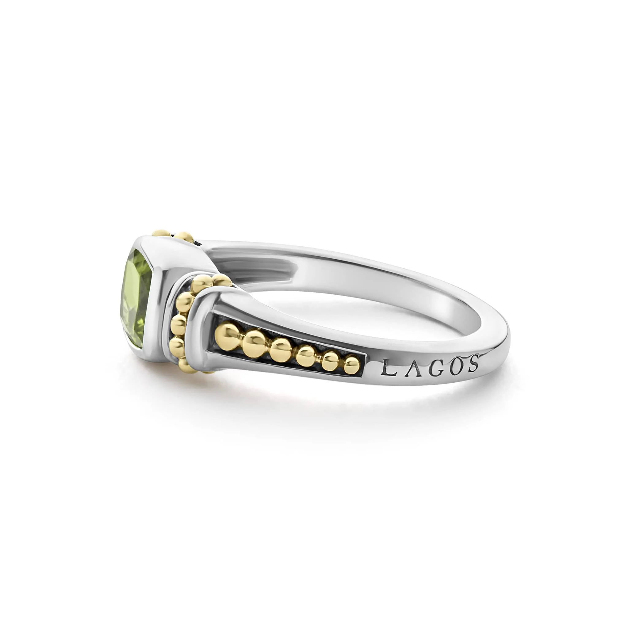 Rittenhouse Two-Tone Peridot Ring - Image 4