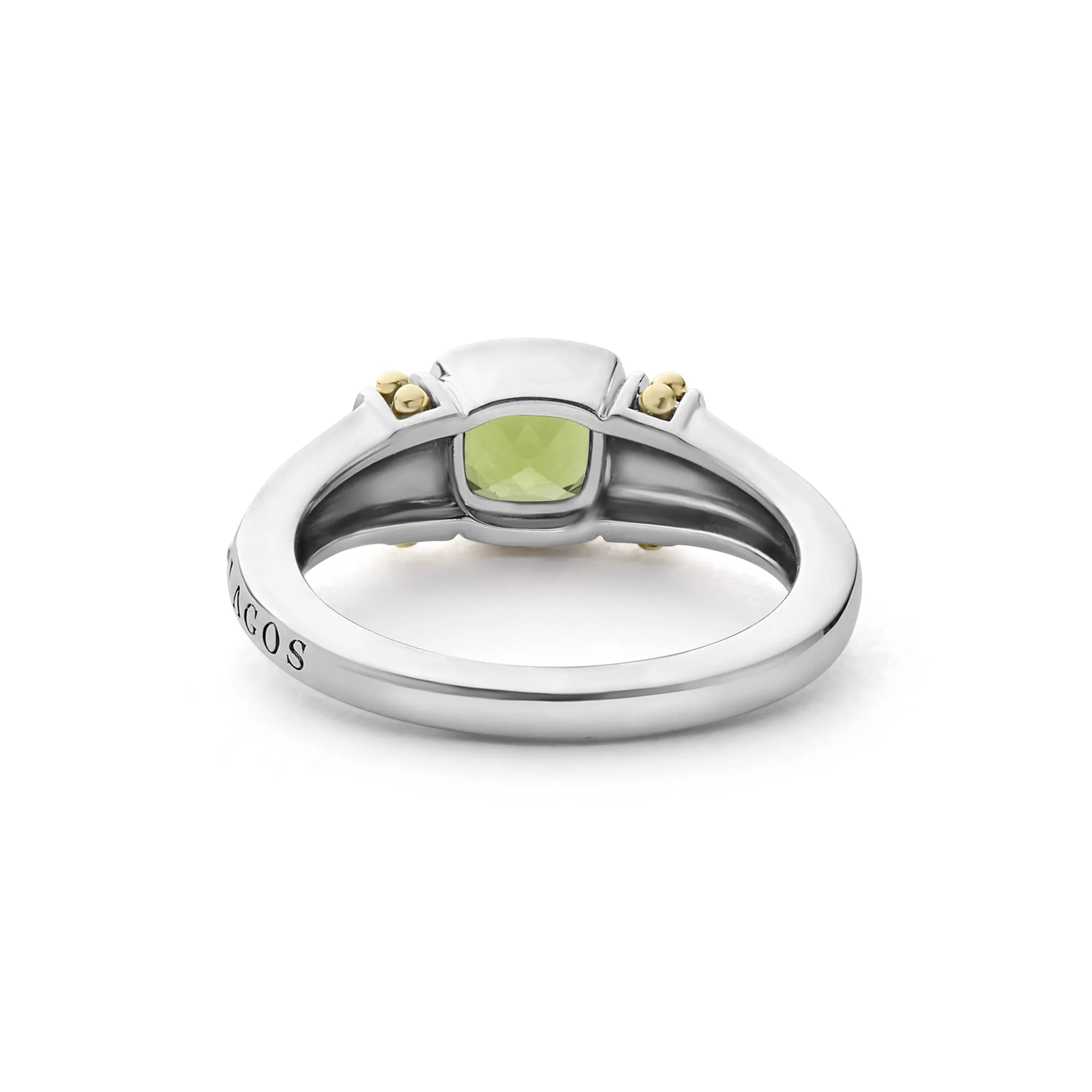 Rittenhouse Two-Tone Peridot Ring - Image 5