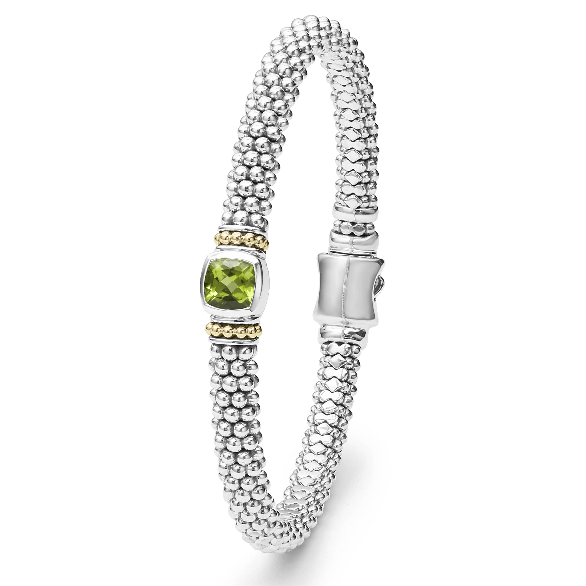 Rittenhouse Small Peridot Caviar Bracelet | 6mm - Image 5