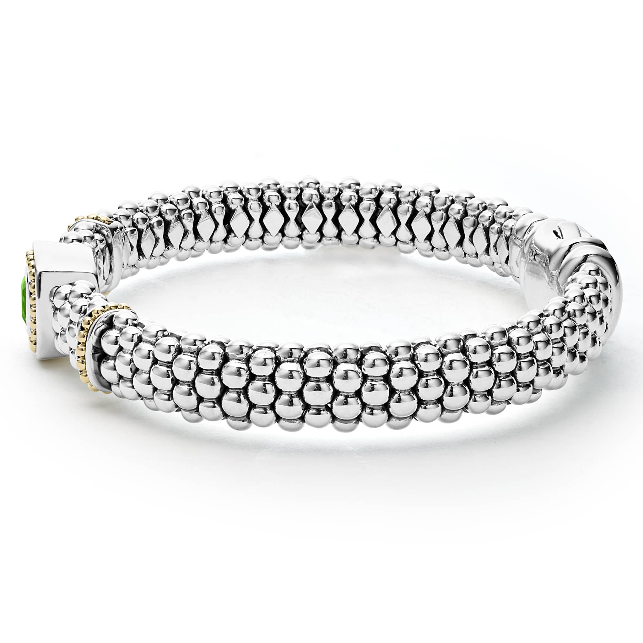 Rittenhouse Peridot Caviar Bracelet | 9mm - Image 4
