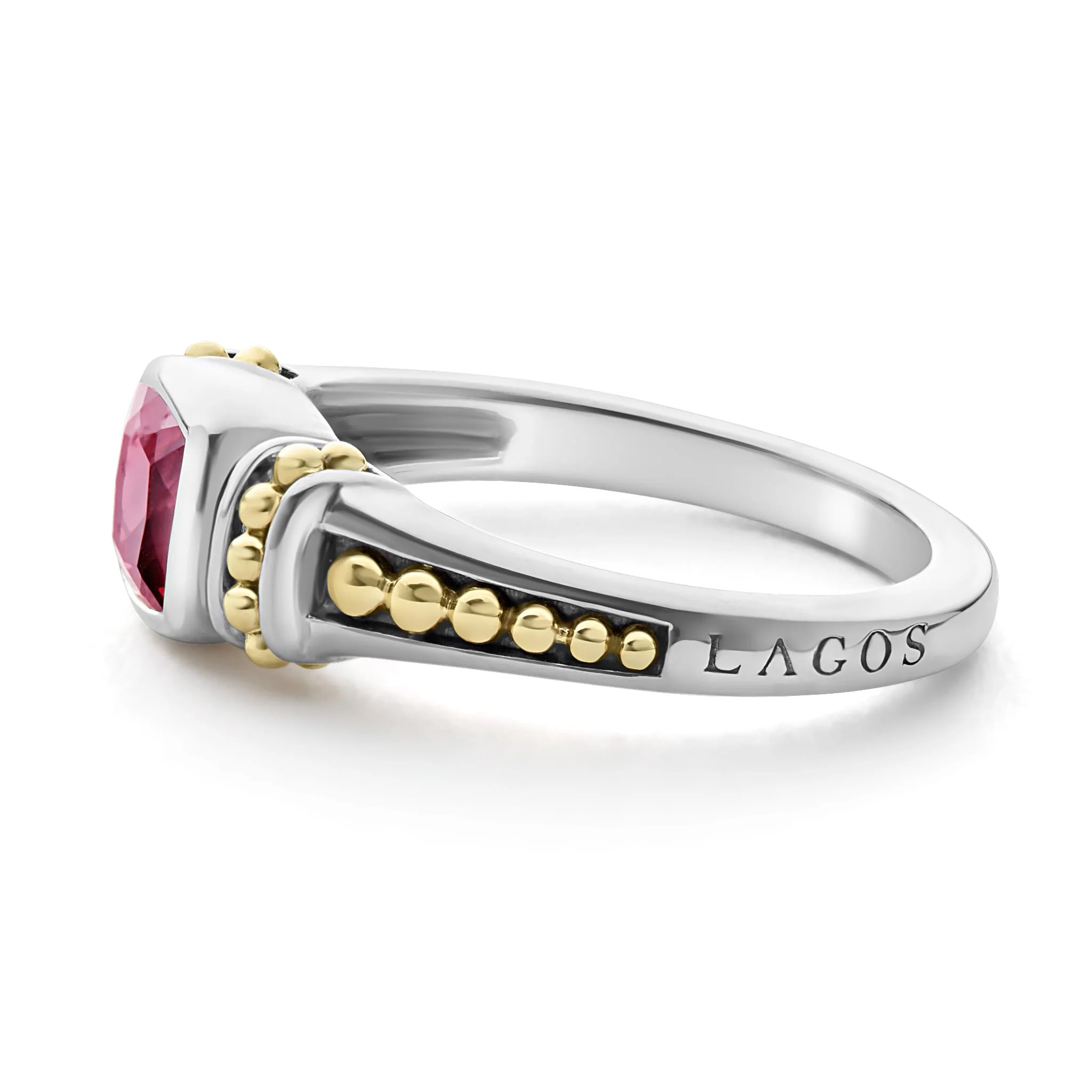 Rittenhouse Two-Tone Rhodolite Garnet Ring - Image 4