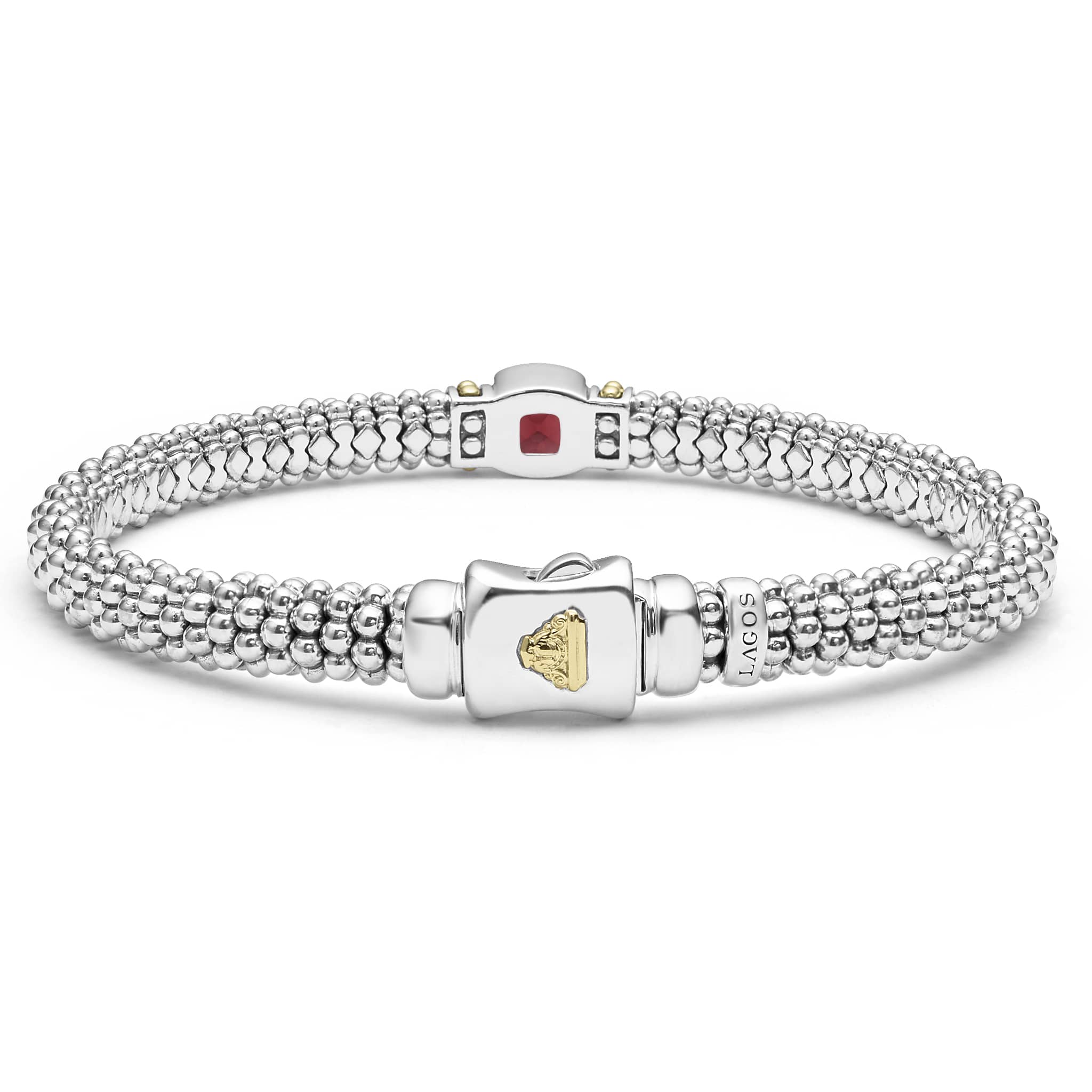 Rittenhouse Small Rhodolite Garnet Caviar Bracelet | 6mm - Image 4