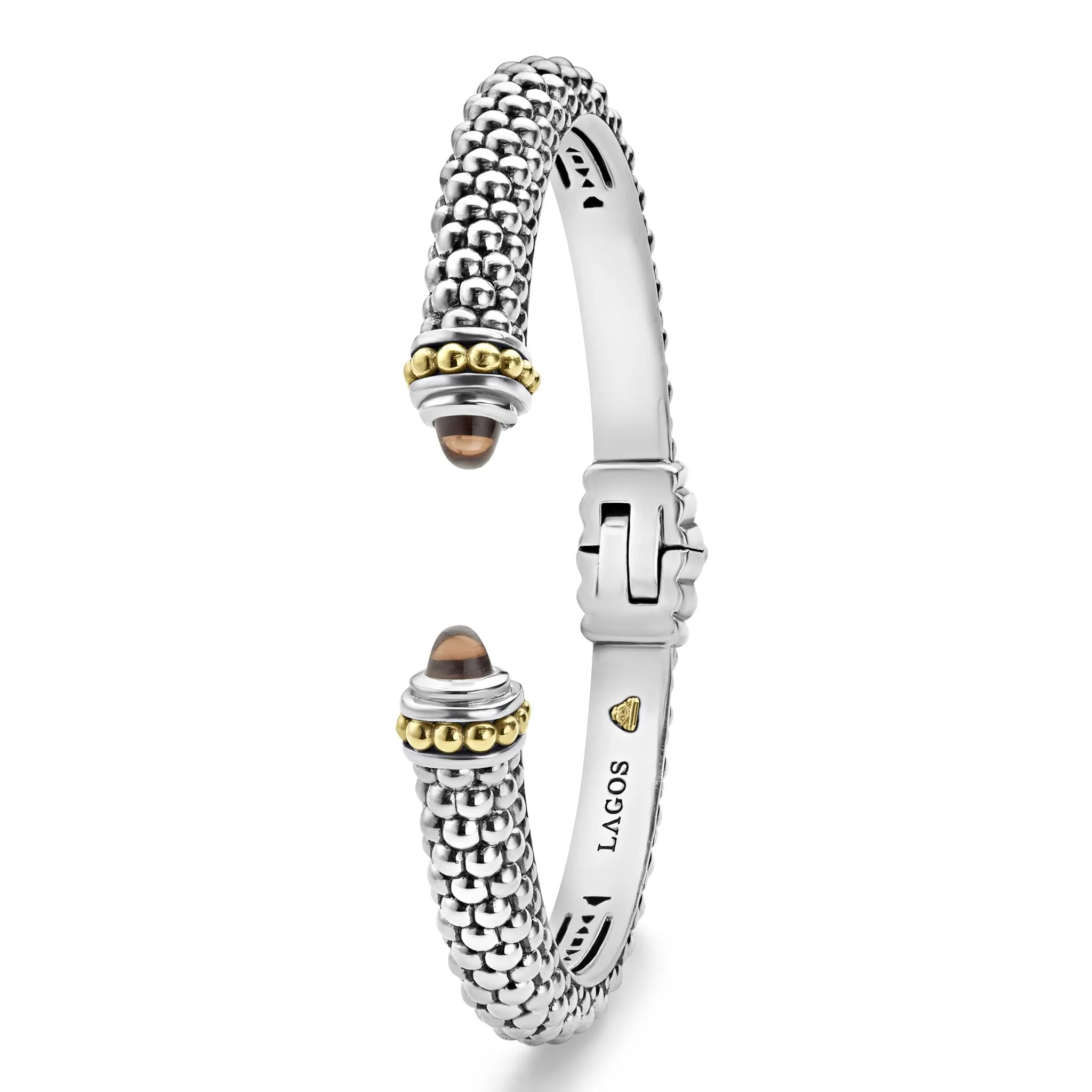 Rittenhouse Smokey Quartz Gemstone Cuff Bracelet - Image 3