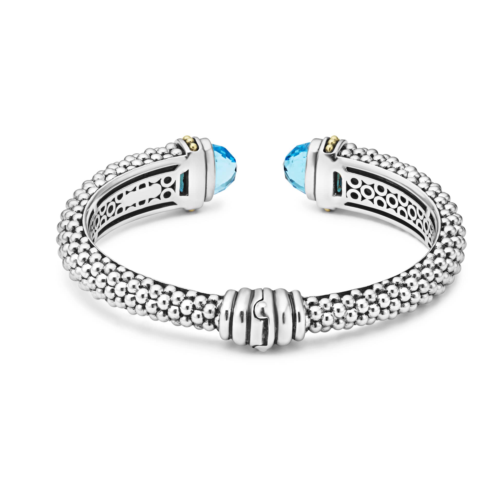 Rittenhouse Swiss Blue Topaz Cuff Bracelet | 12mm - Image 5