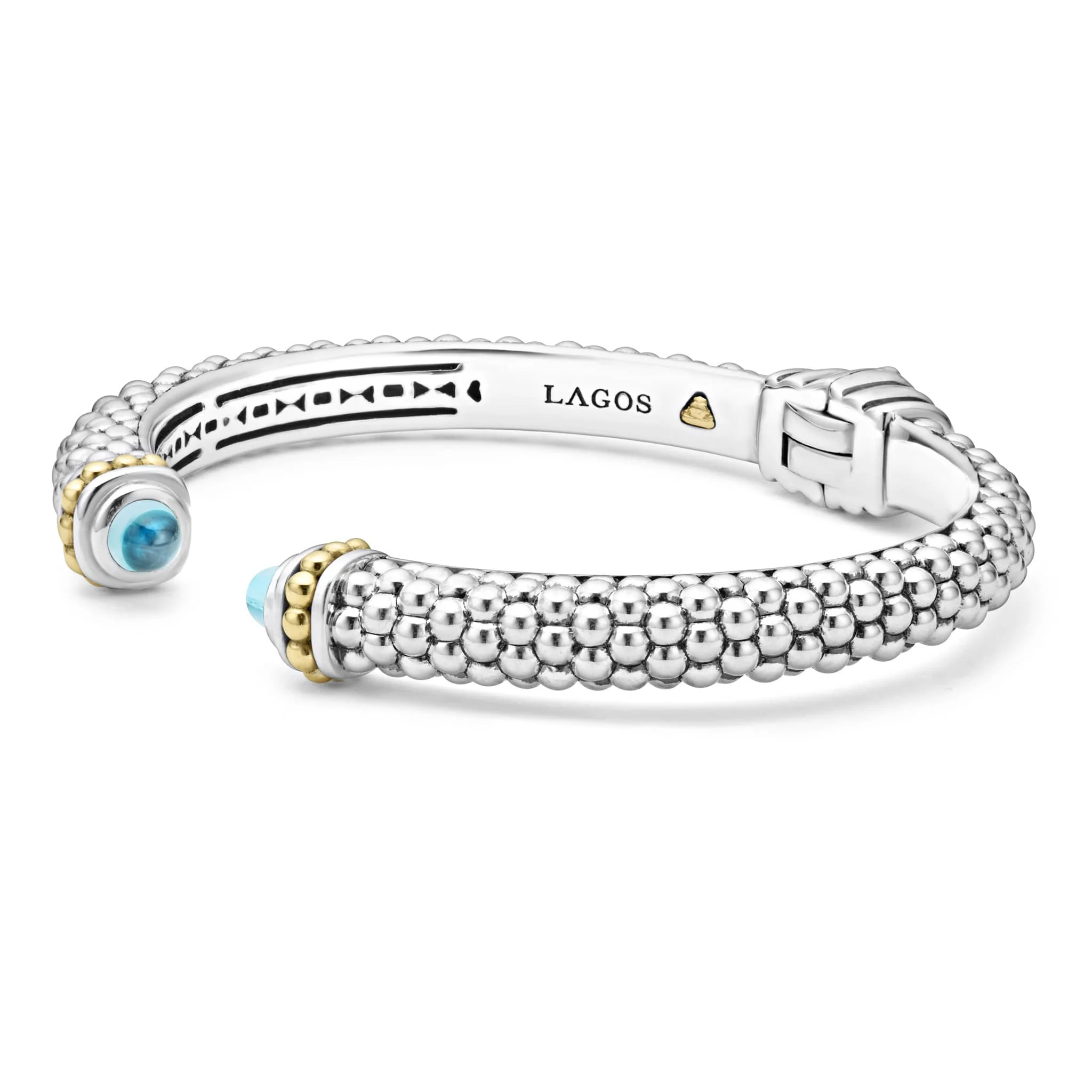 Rittenhouse Swiss Blue Topaz Cuff Bracelet | 8mm - Image 4