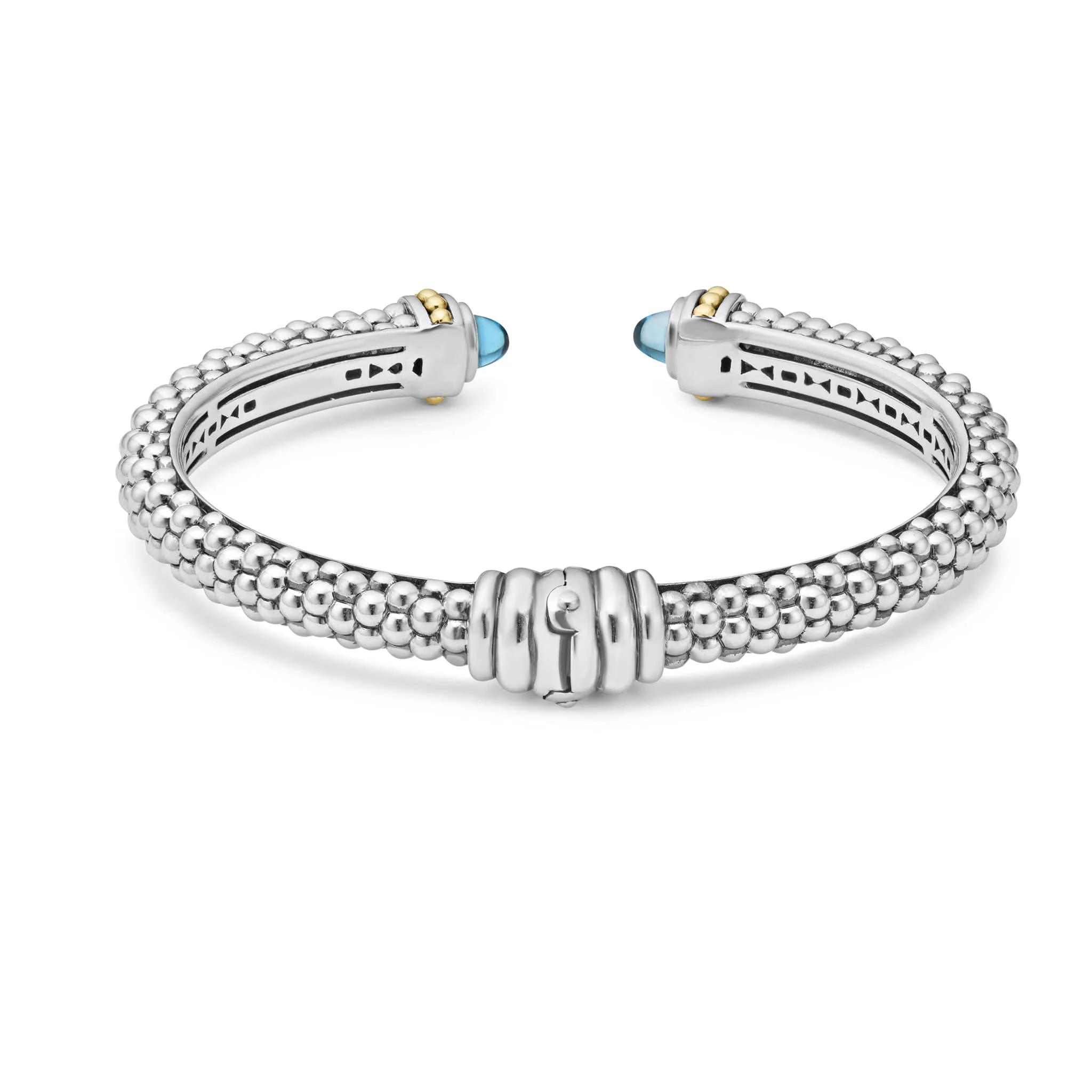Rittenhouse Swiss Blue Topaz Cuff Bracelet | 8mm - Image 5