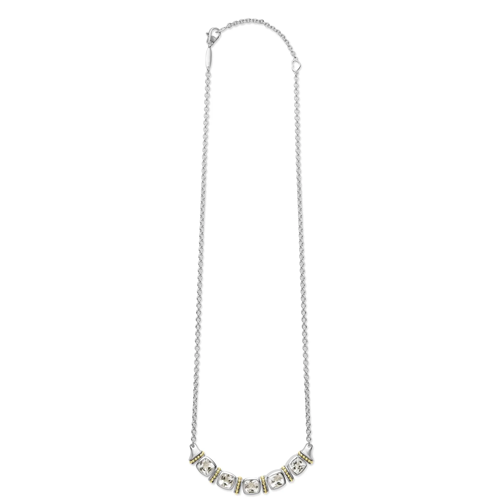 Rittenhouse Five Station White Topaz Necklace - Image 3