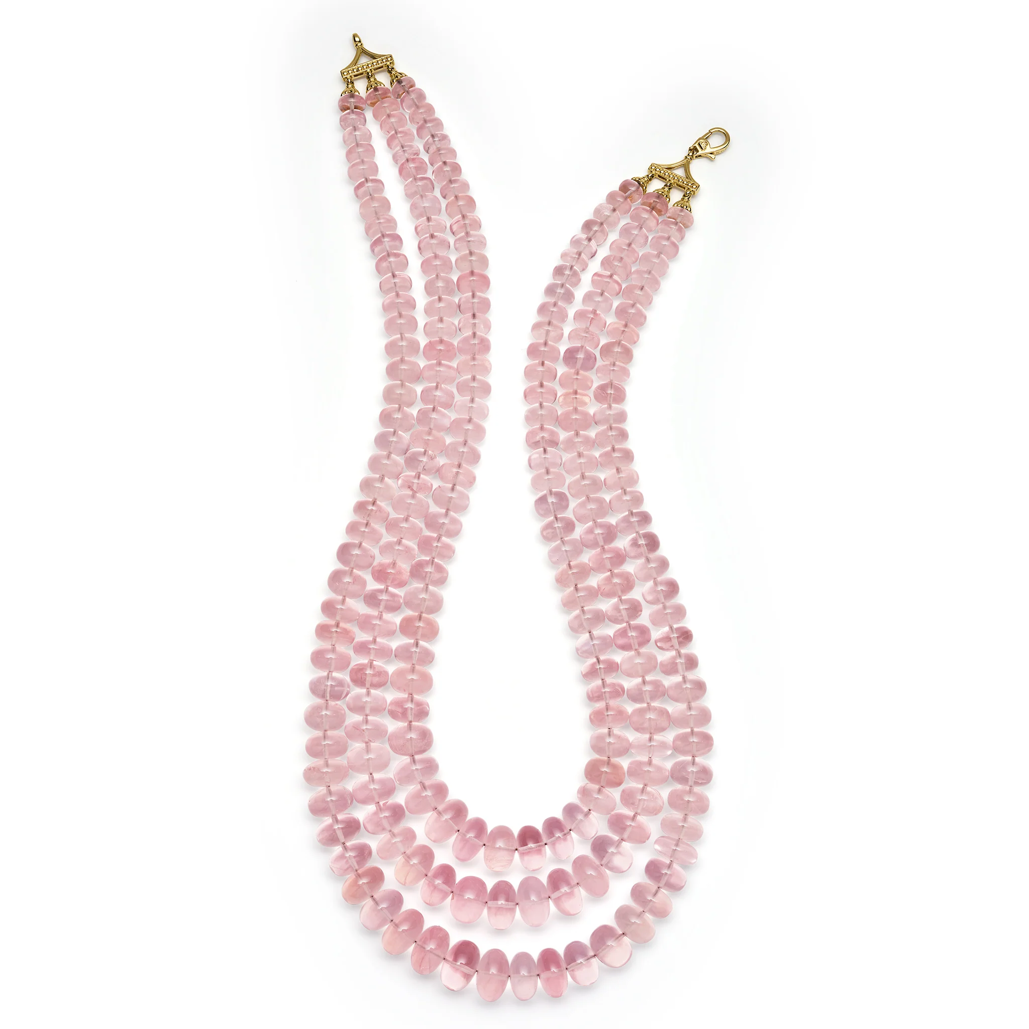 Studio 18K Rose Quartz Necklace - Image 2