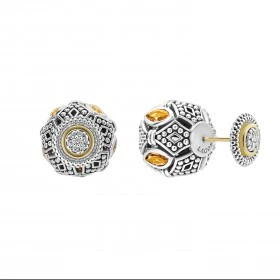 Signature Caviar Citrine Earring Backs - Image 7