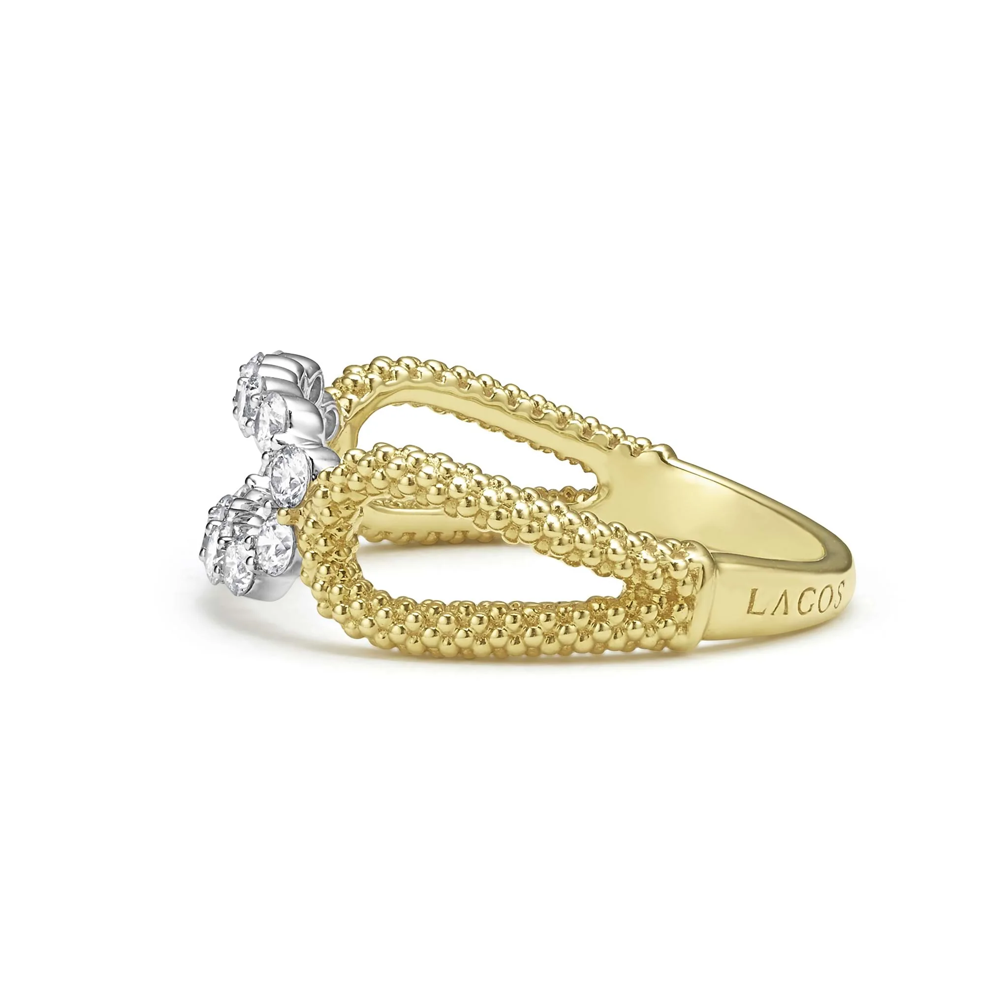 Signature Caviar Superfine Diamond Oval Ring - Image 3