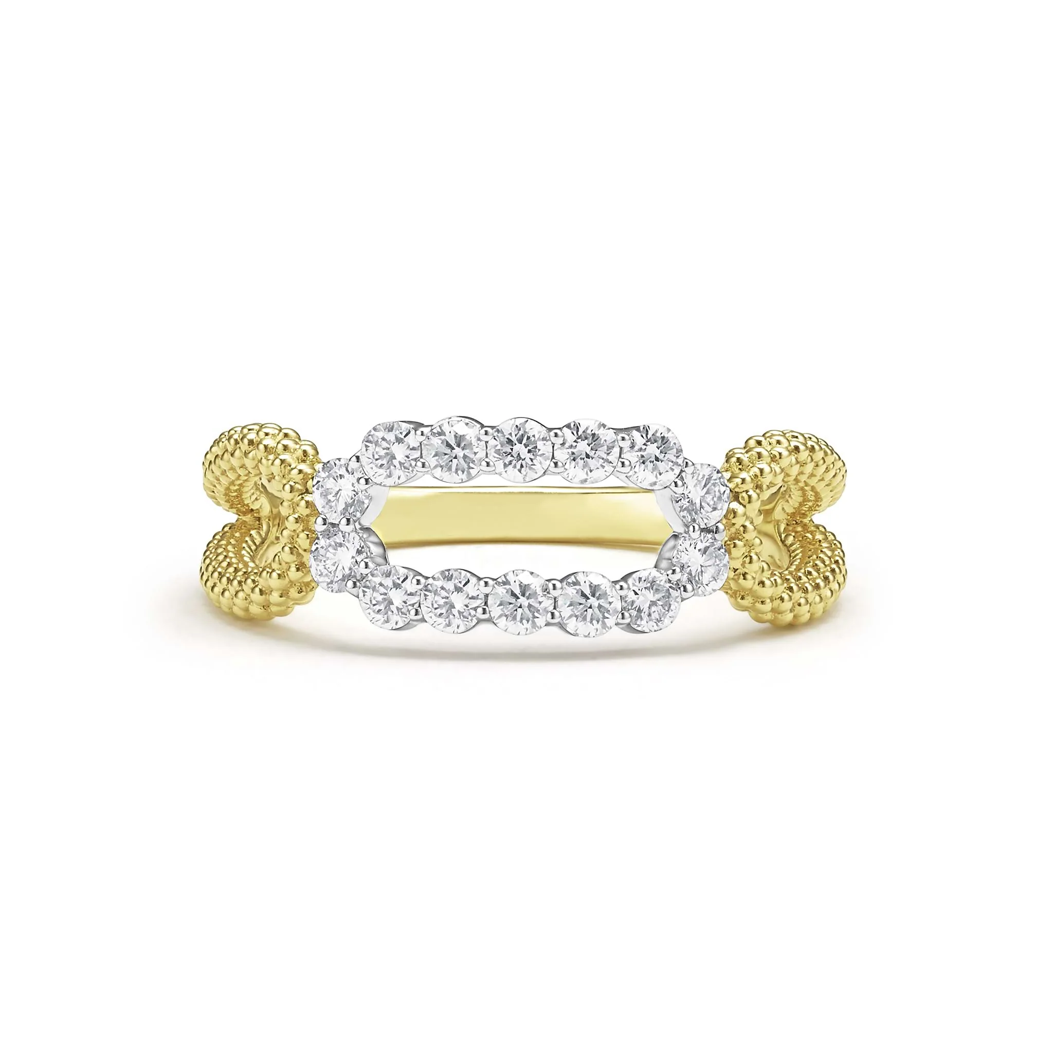 Signature Caviar Superfine Diamond Oval Ring - Image 5