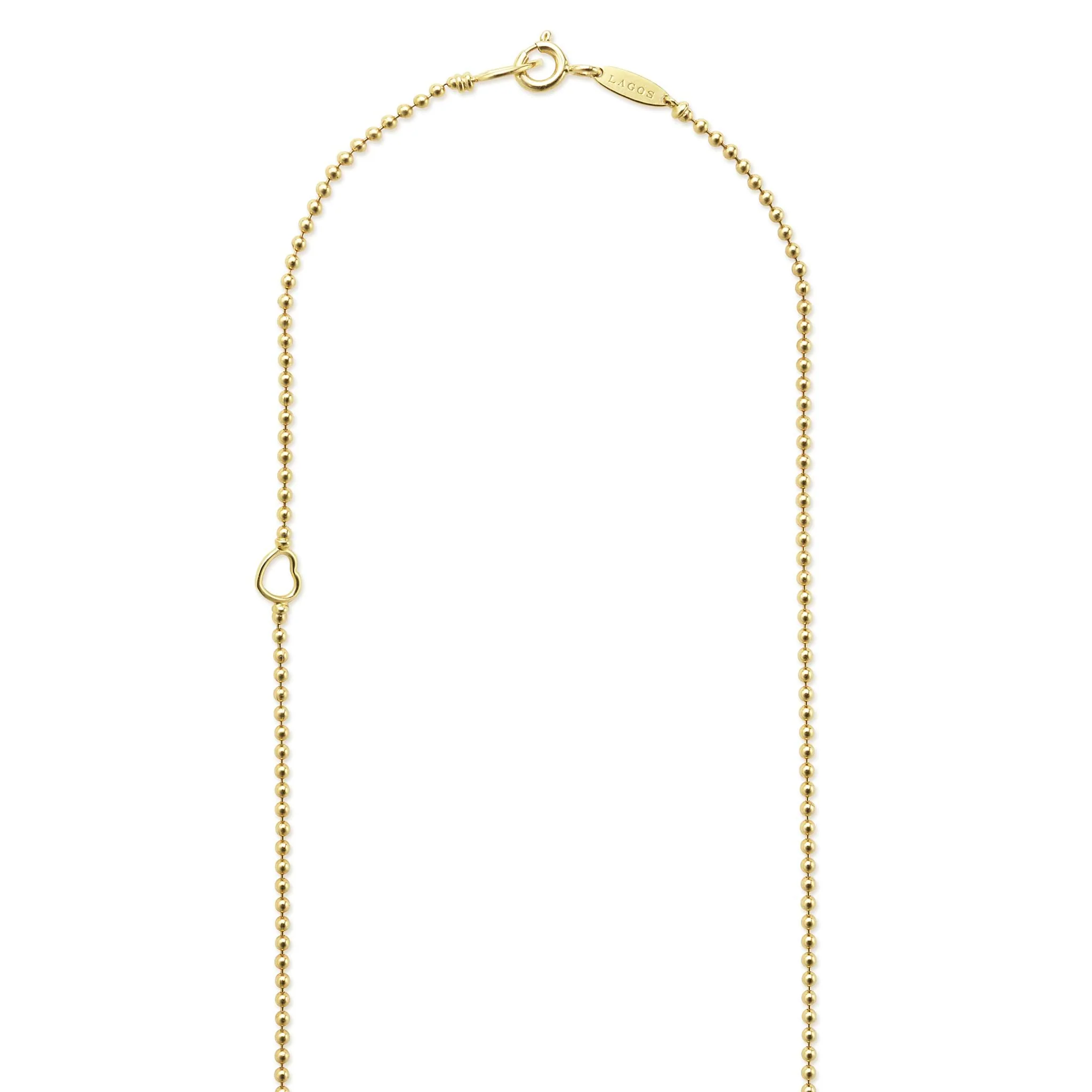 Caviar Gold Petite 18K Gold Beaded Necklace - Image 5