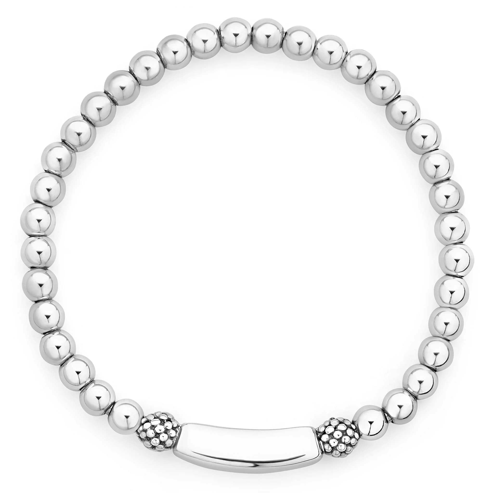 Signature Caviar Mimi Stretch Bead Bracelet - Image 3