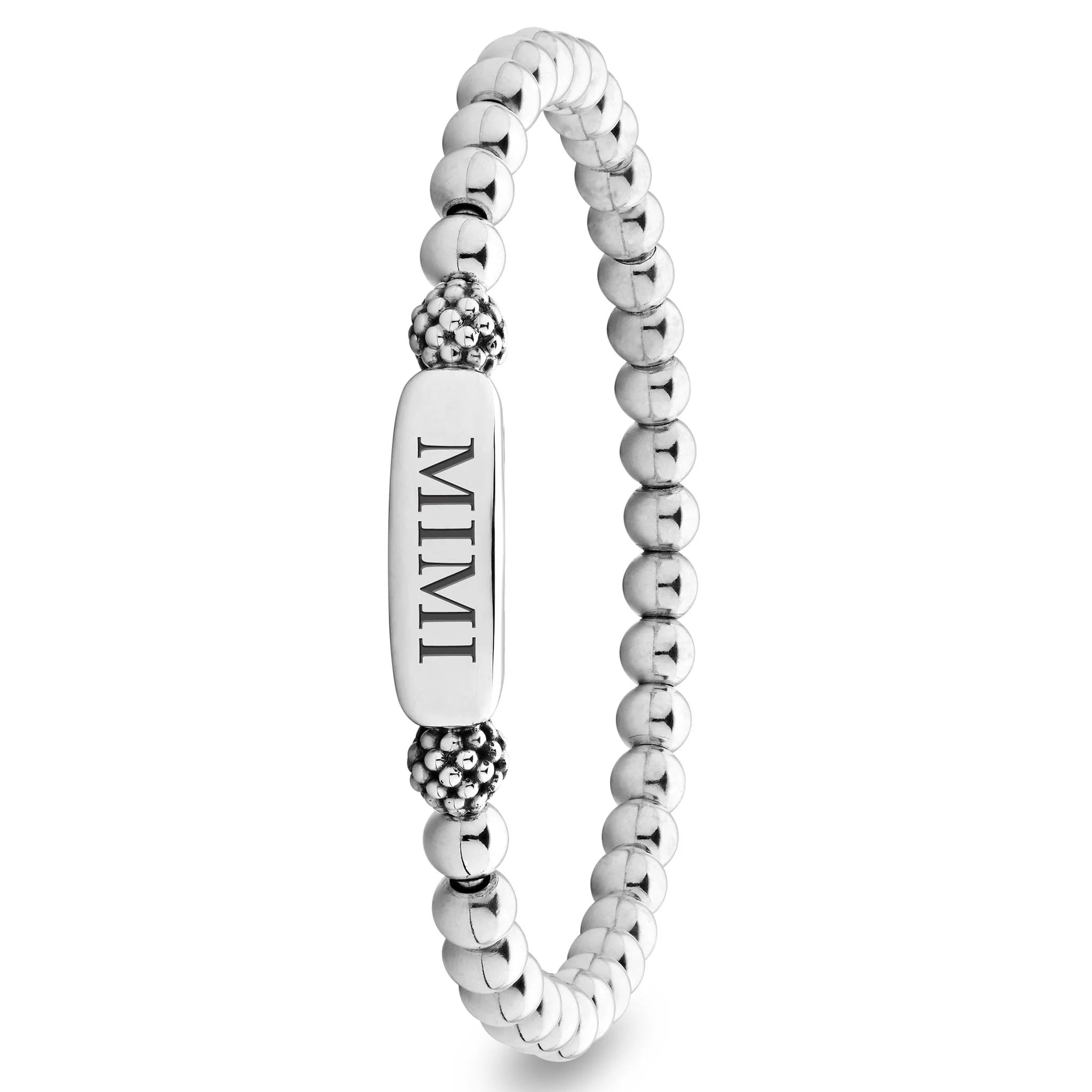 Signature Caviar Mimi Stretch Bead Bracelet - Image 4