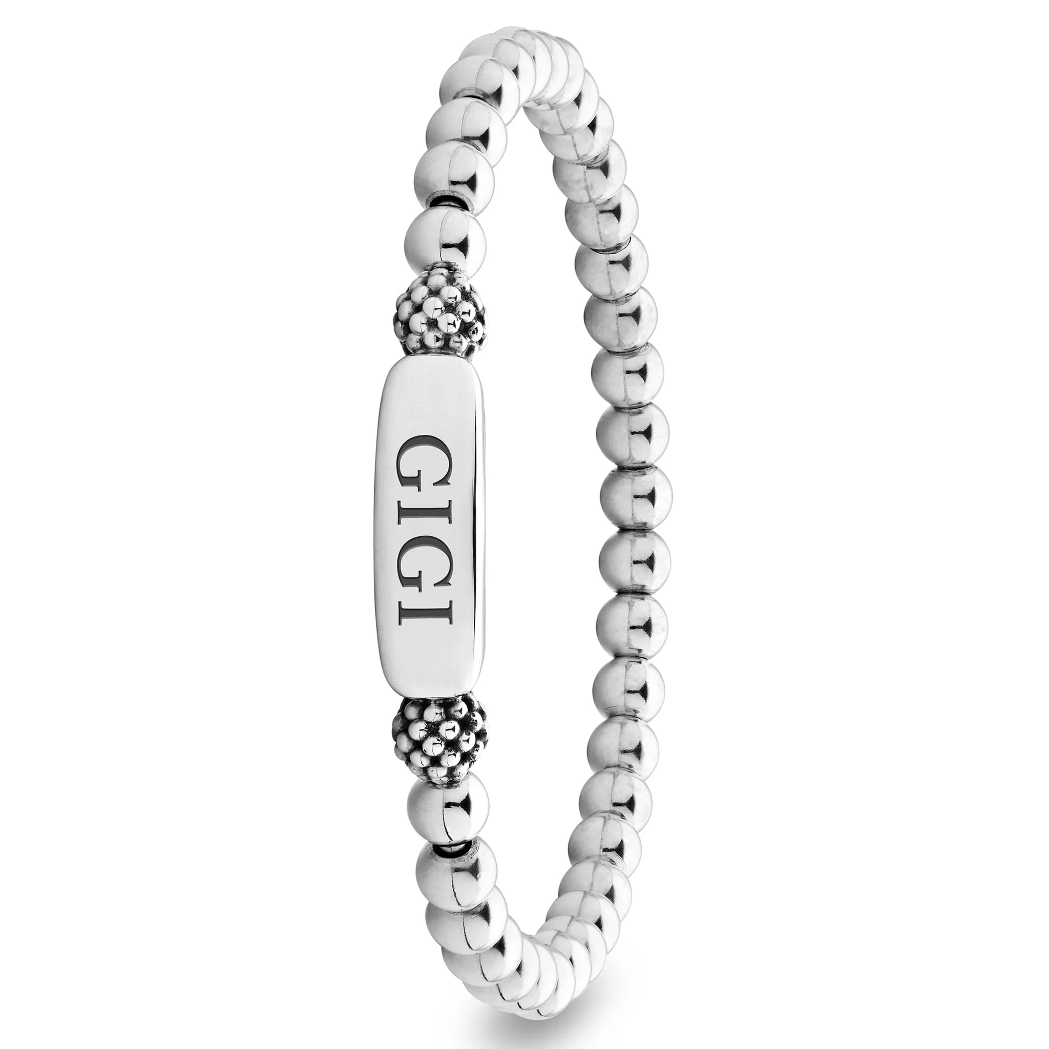 Signature Caviar Gigi Stretch Bead Bracelet - Image 4