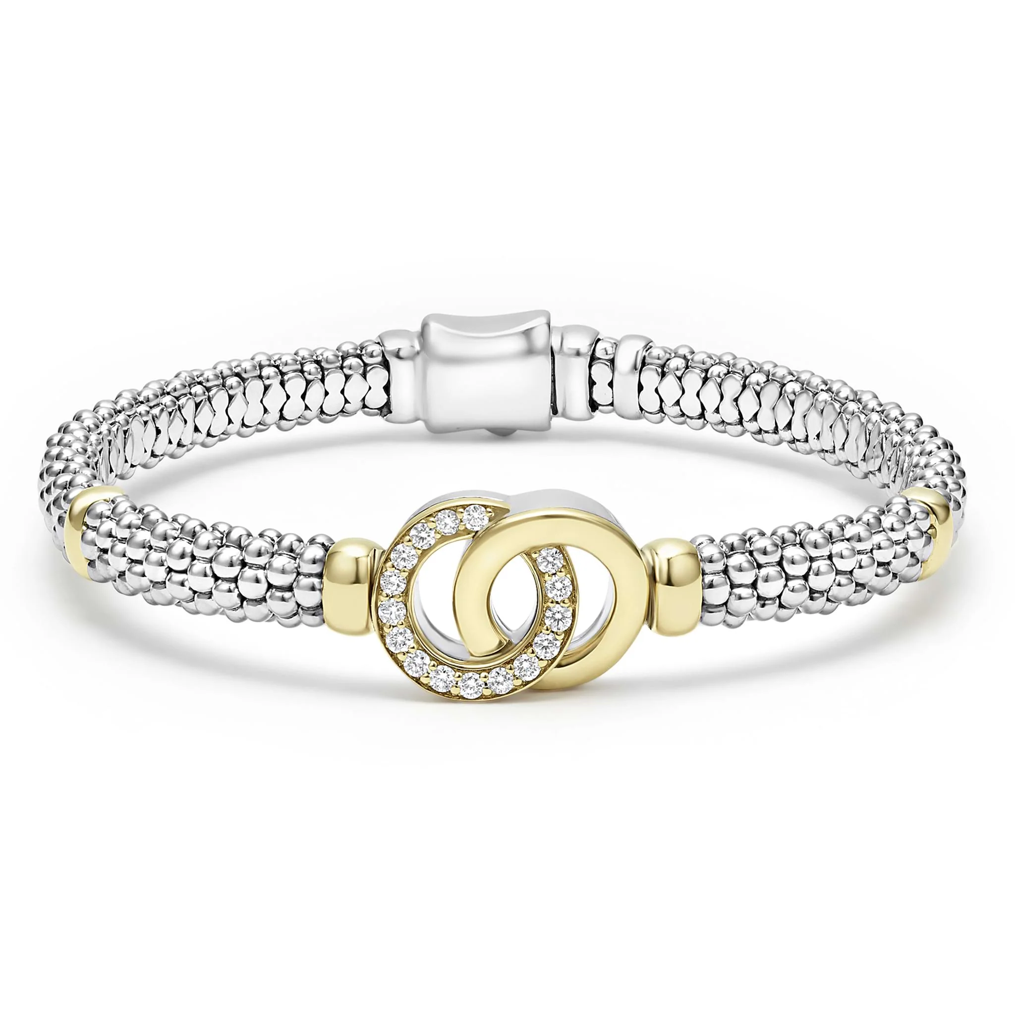 Signature Caviar 18K Gold and Diamond Bracelet Gift Set - Image 3