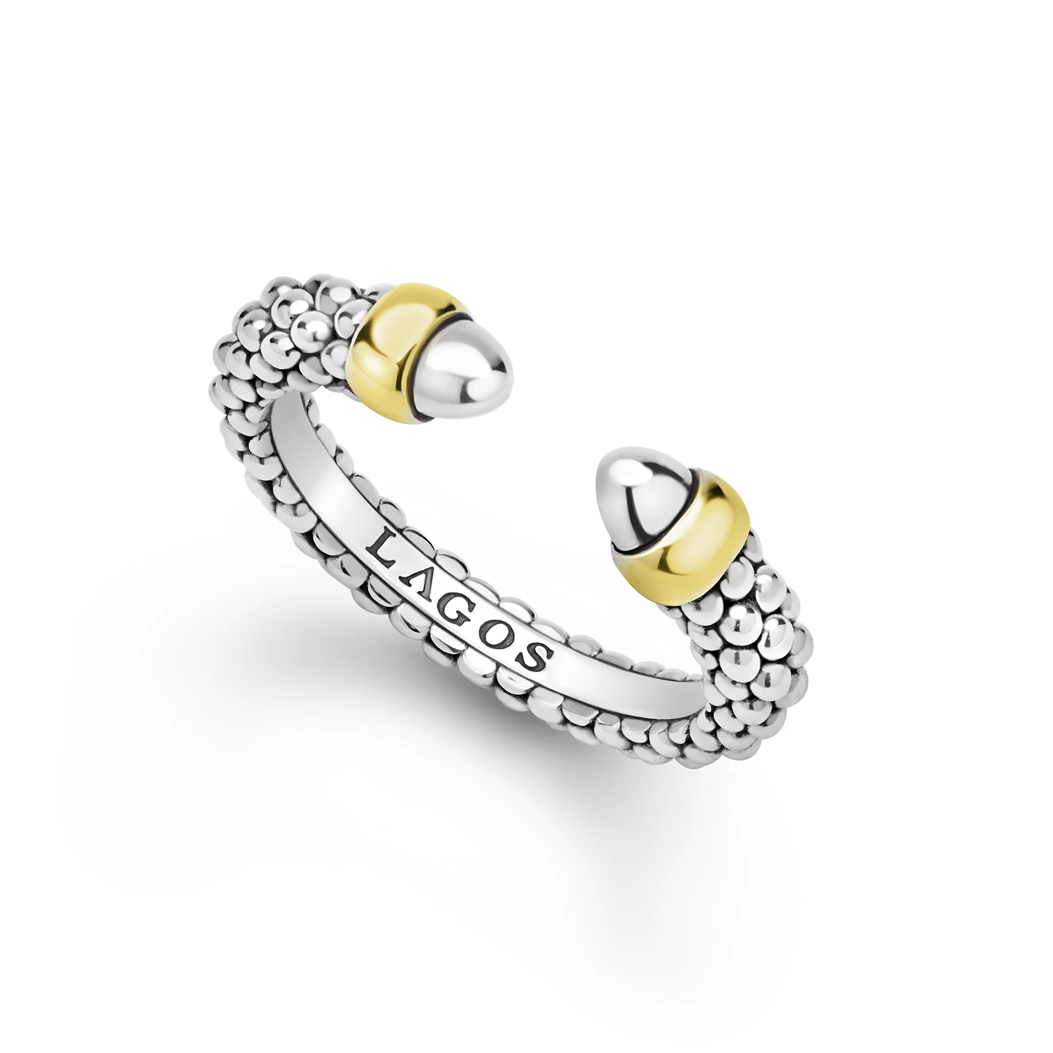 Signature Caviar Two-Tone Mini Versa Ring & Bracelet Gift Set - Image 3